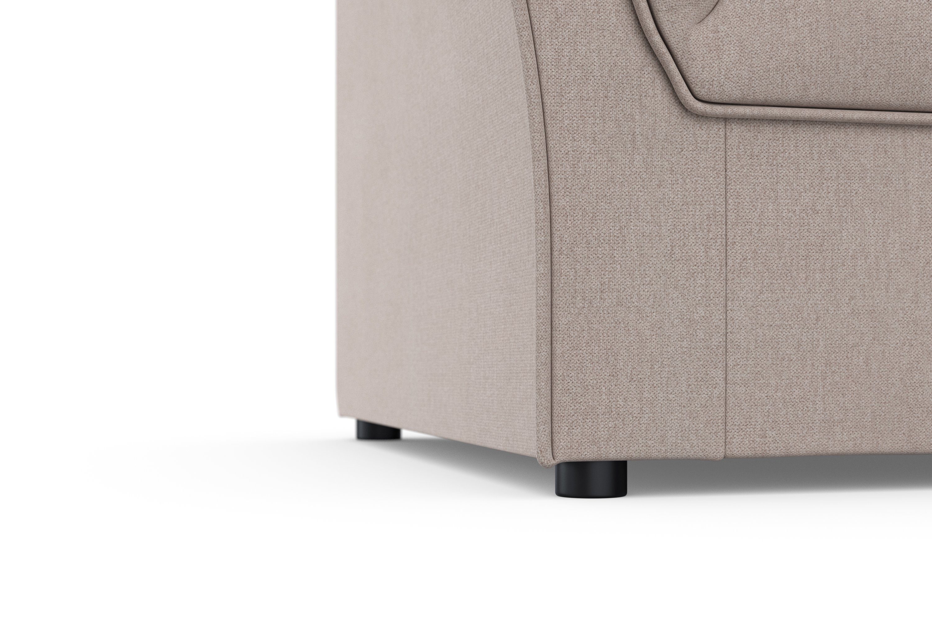 DOMO collection Fauteuil Pegnitz tijdloos, elegante armleuningen, comfortabel