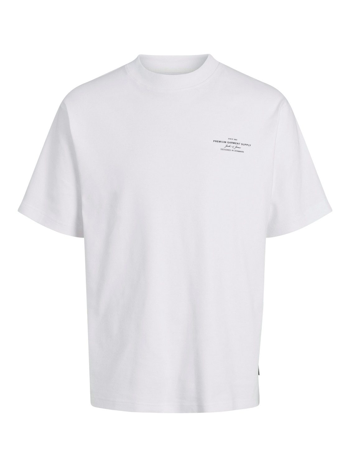 Jack & Jones Shirt met ronde hals JPRBLACHAD BRANDING SS CREW NECK TEE SN