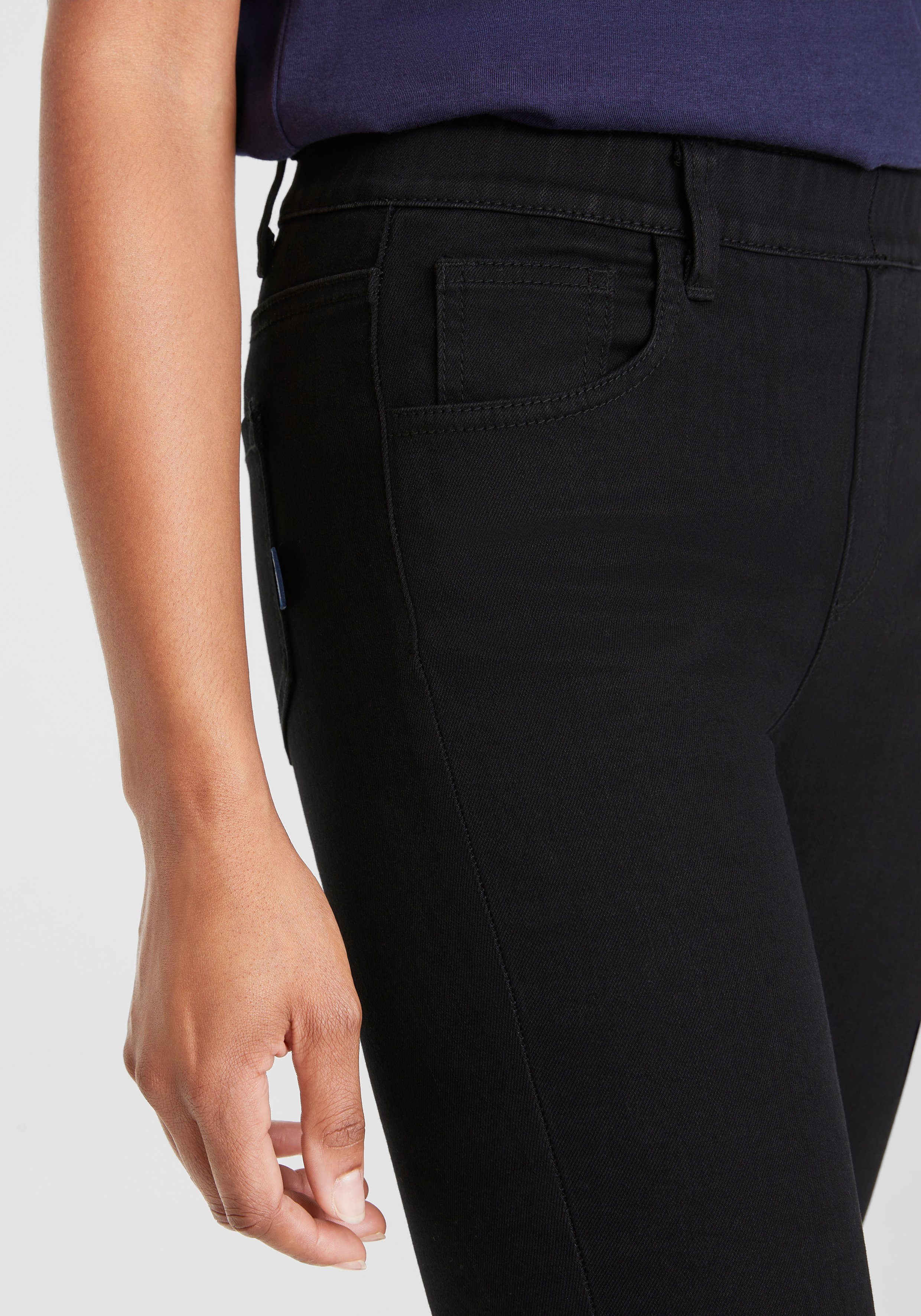 Arizona Capri jeans Ultra Stretch extra-strak gesneden pasvorm, hoge taille, in capri-lengte