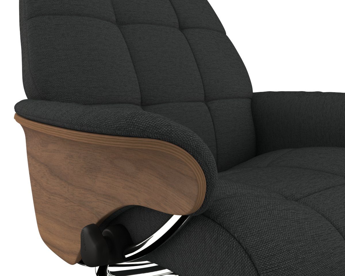 FLEXLUX Relaxfauteuil Skagen, relaxfauteuil, premium comfort, armleuningen, draaibaar, Scandi
