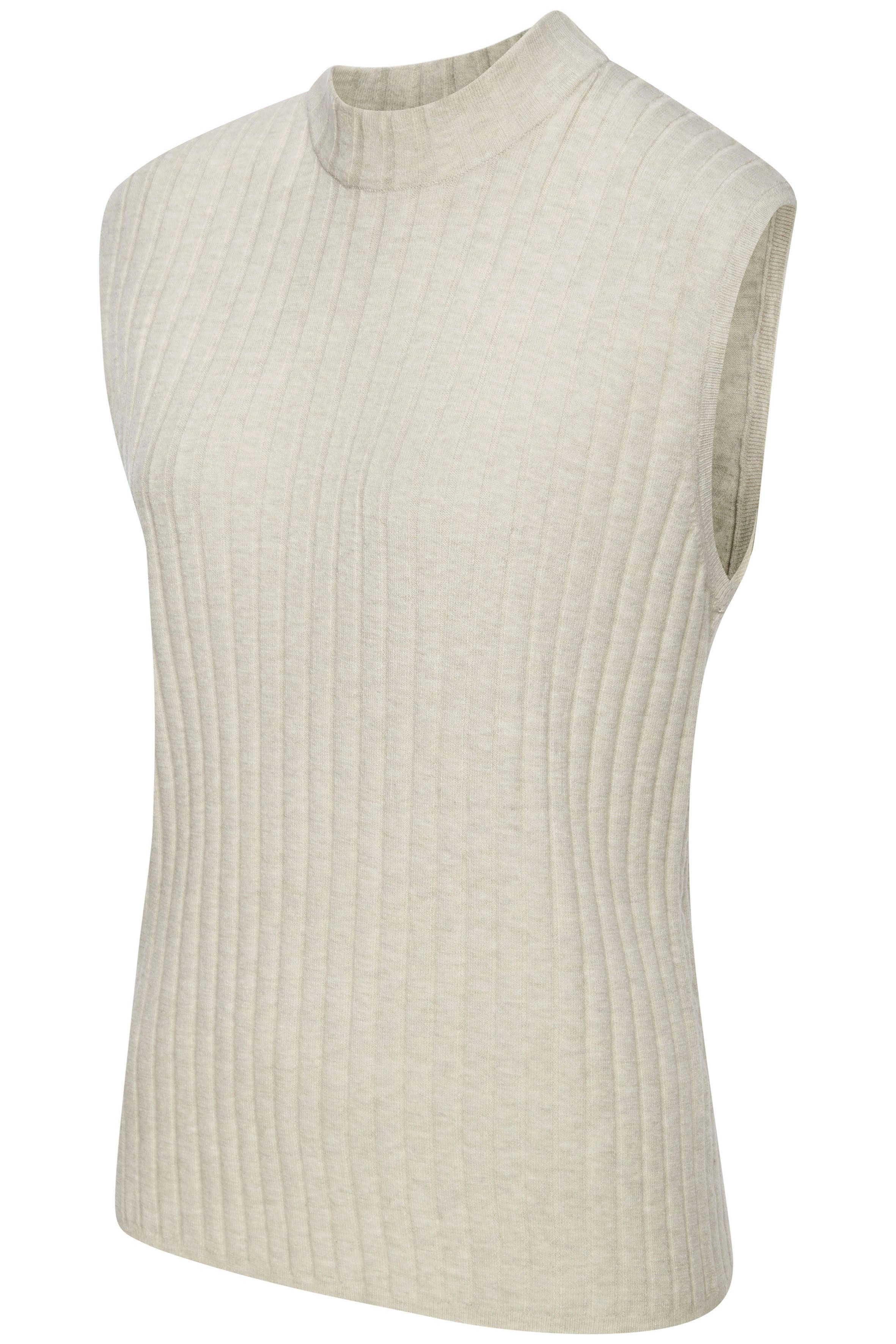 French Connection Gebreide top met klein staand kraagje, loungewear