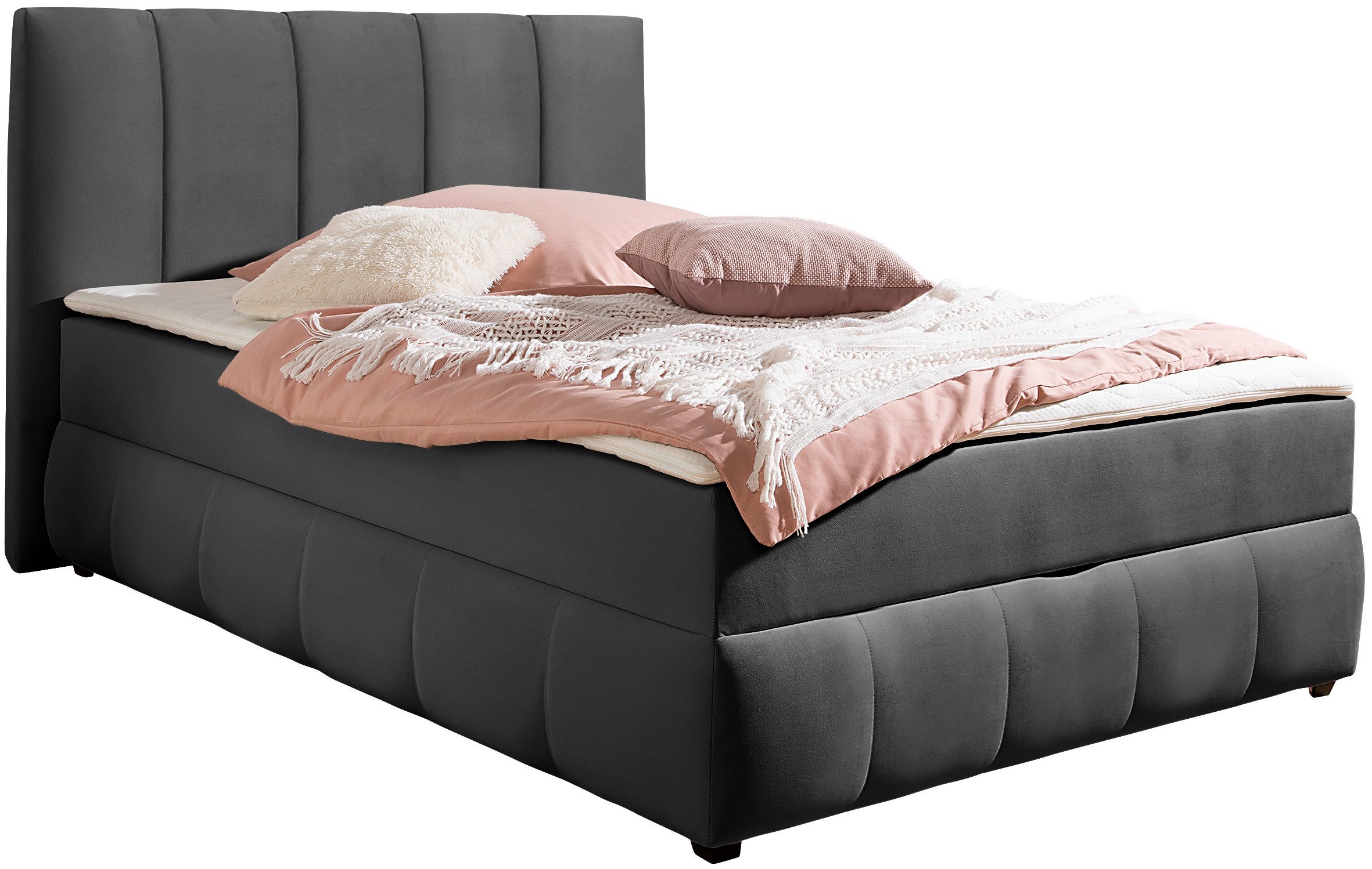 INOSIGN Boxspring Hartley Inclusief bedlade & topper, kiesbaar in H2, H3 of H4