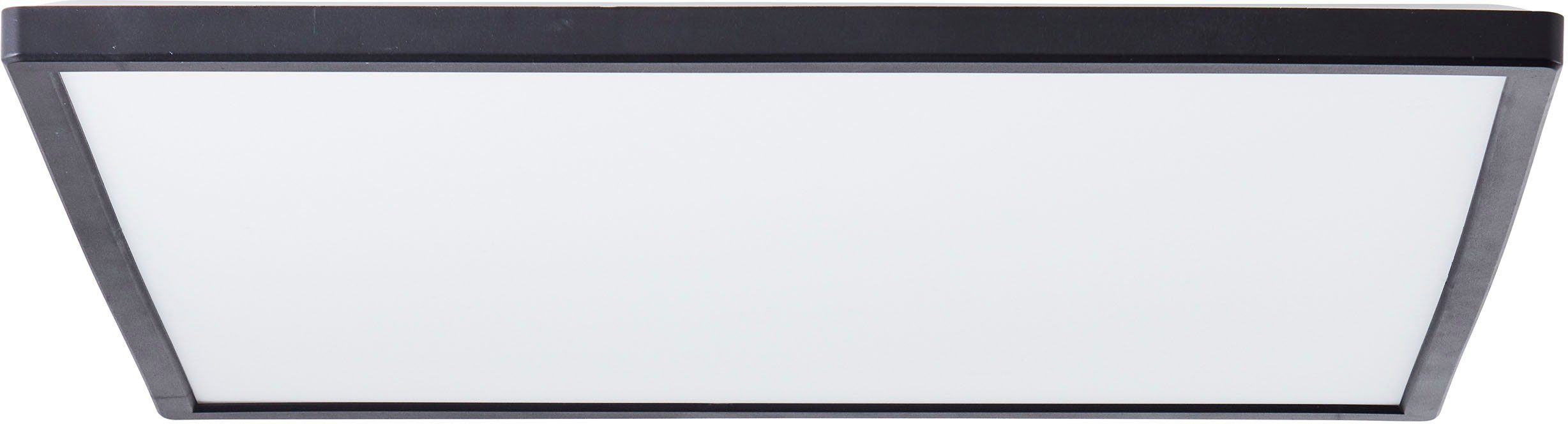 my home Led-plafondlamp Elliot 42 x 42 cm, 2500 lumen, 3000-6500 kelvin, wit/zwart (1 stuk)