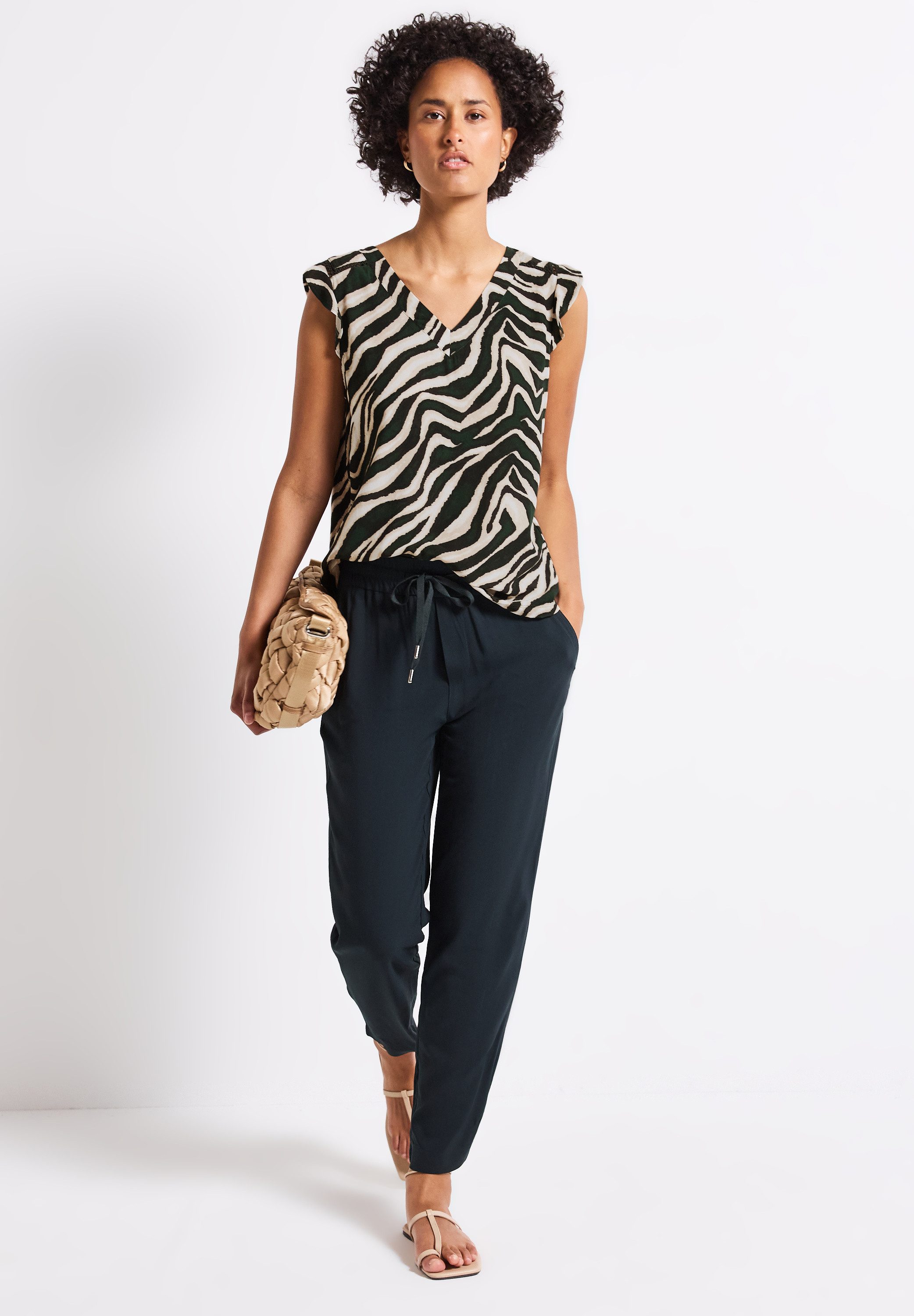 STREET ONE Shirttop met print all-over