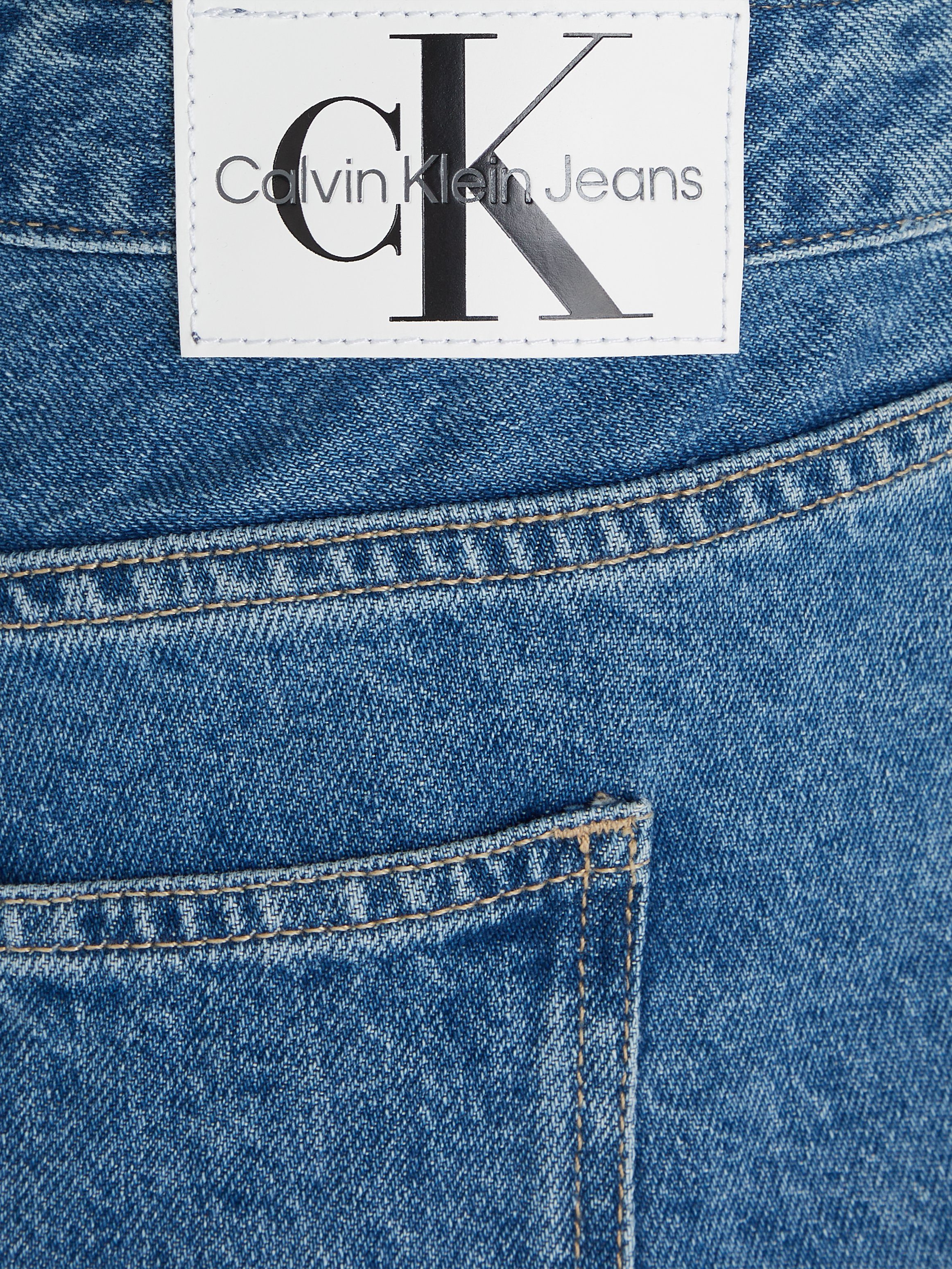 Calvin Klein Broekrok WRAP SKORT met logo merklabel