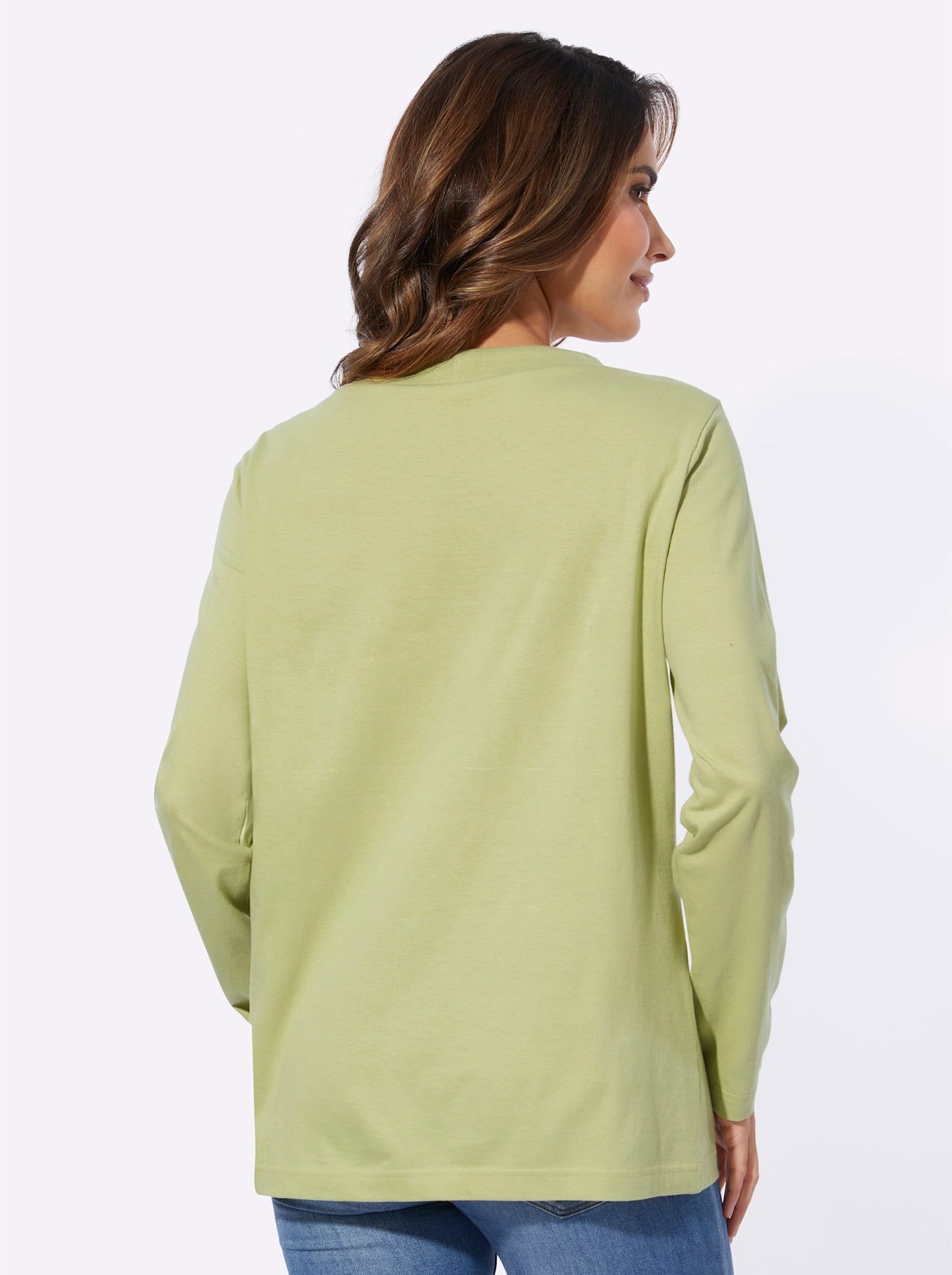 Classic Basics Shirt met lange mouwen (1-delig)