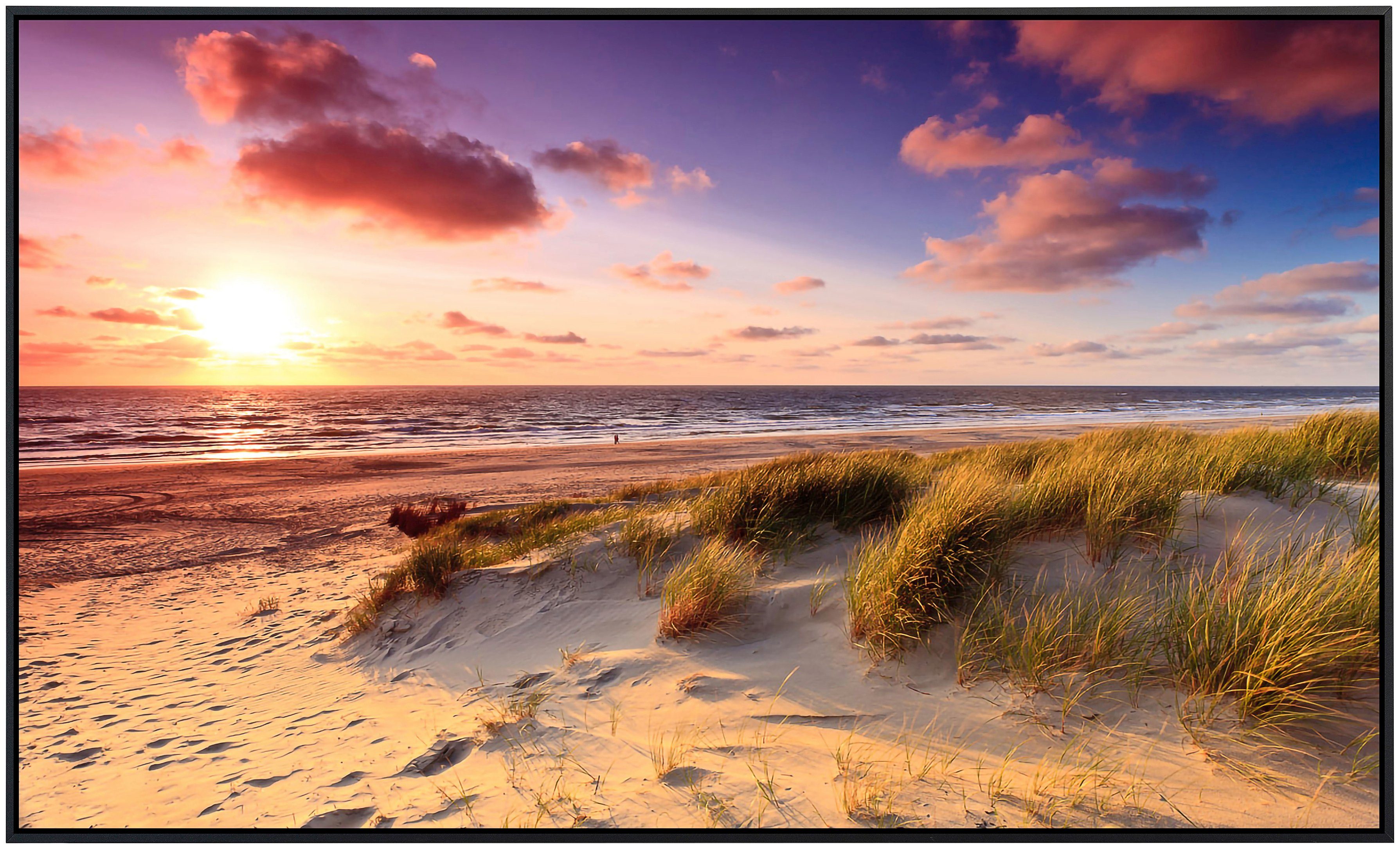 Papermoon Infraroodverwarming Duinen zonsondergang zeer aangename stralingswarmte