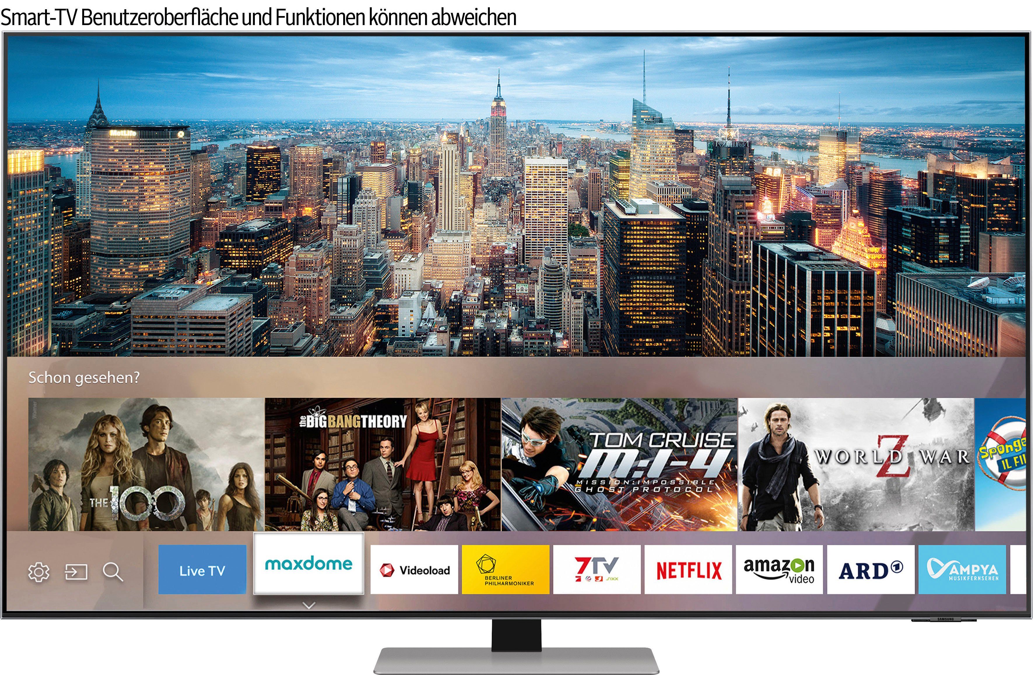 Samsung QLED-TV GQ55QN85AAT, 138 cm / 55", 4K Ultra HD, Smart TV, Quantum HDR 1500, Neo Quantum Processor 4K, Quantum Matrix Technology
