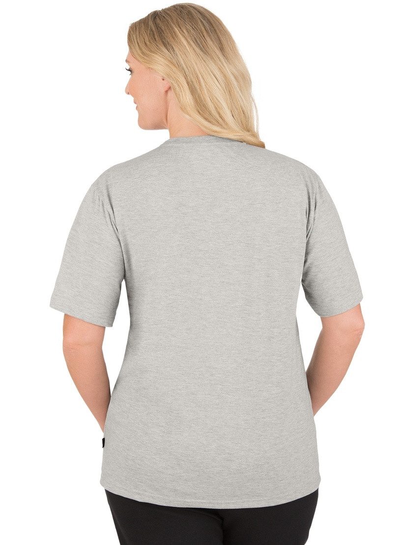 Trigema T-shirt Trigema T-shirt DELUXE katoen (1-delig)