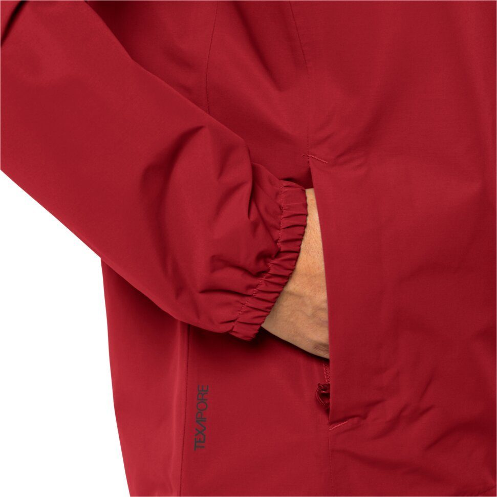 Jack Wolfskin Functioneel jack STORMY POINT 2L JKT M Waterafstotend & winddicht & ademend