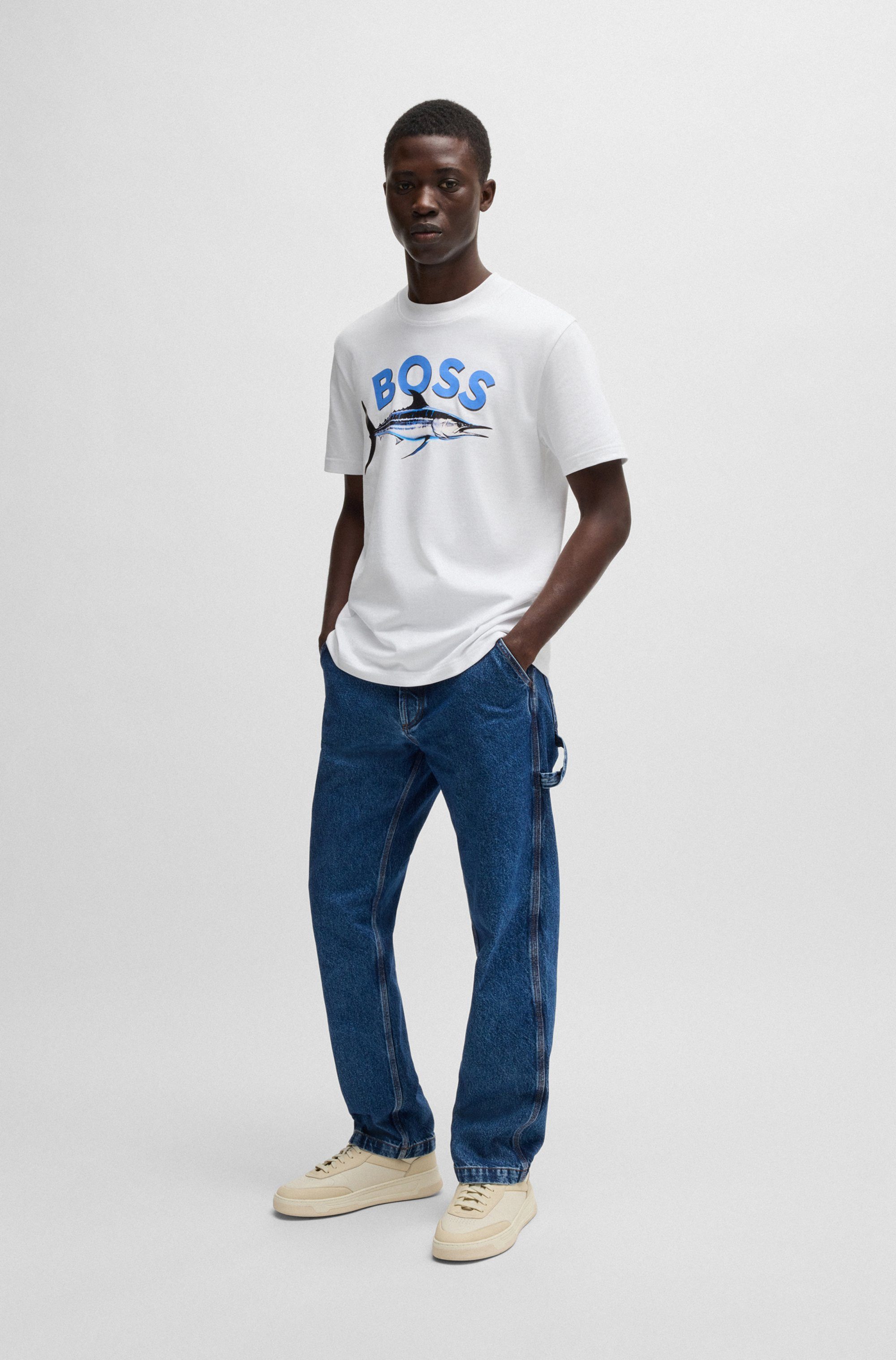 Boss Orange T-shirt Te Bossfish
