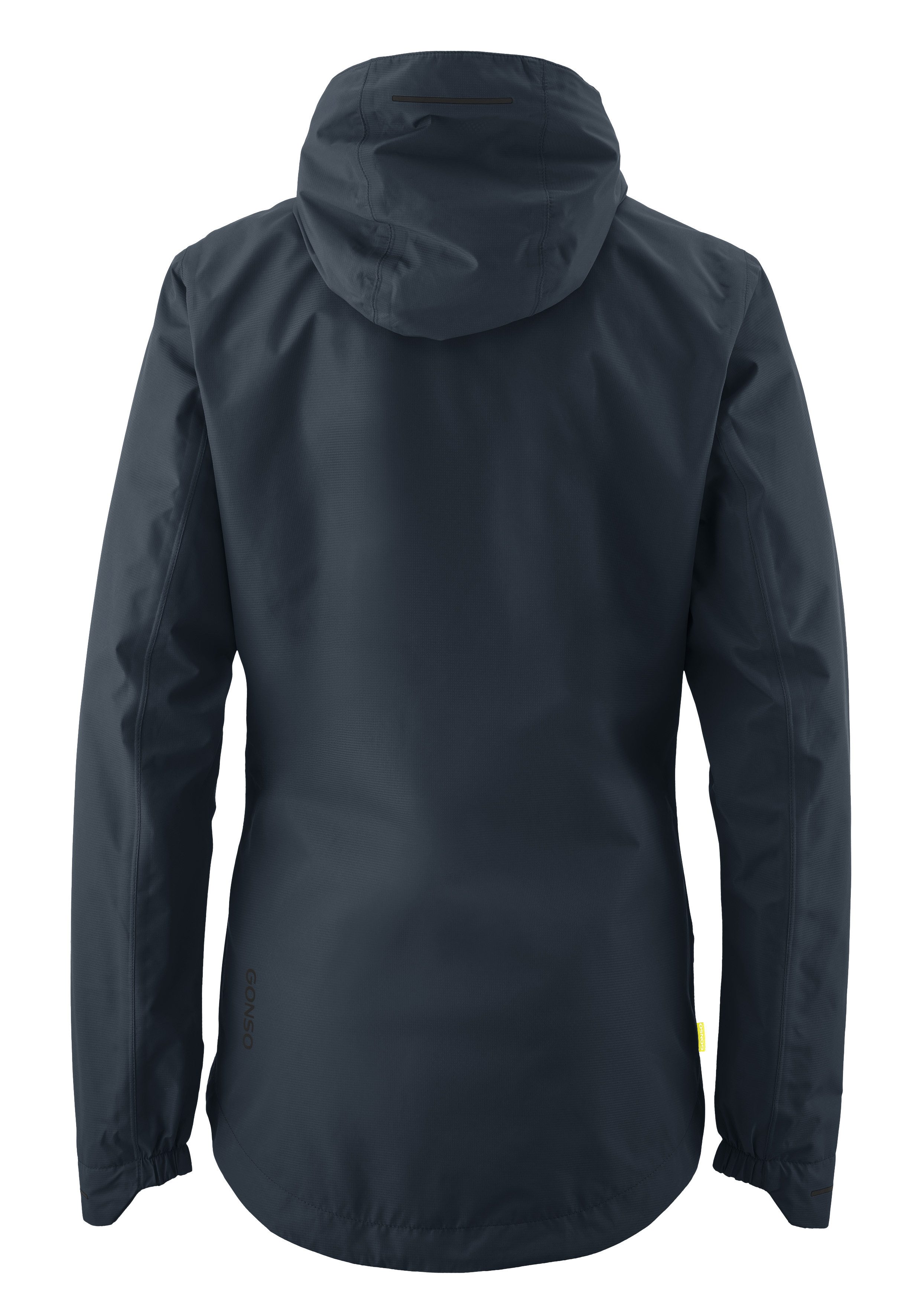 Gonso Fietsjack SAVE JACKET ESSENTIAL W Dames regenjack wind- en waterdicht, fietsjack met capuchon