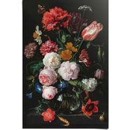 reinders! poster stilleven met bloemenvaas jan davidsz de heem - oude meester - beroemde schilderij, bloemen (1 stuk) multicolor