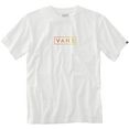 vans t-shirt classic easy box wit
