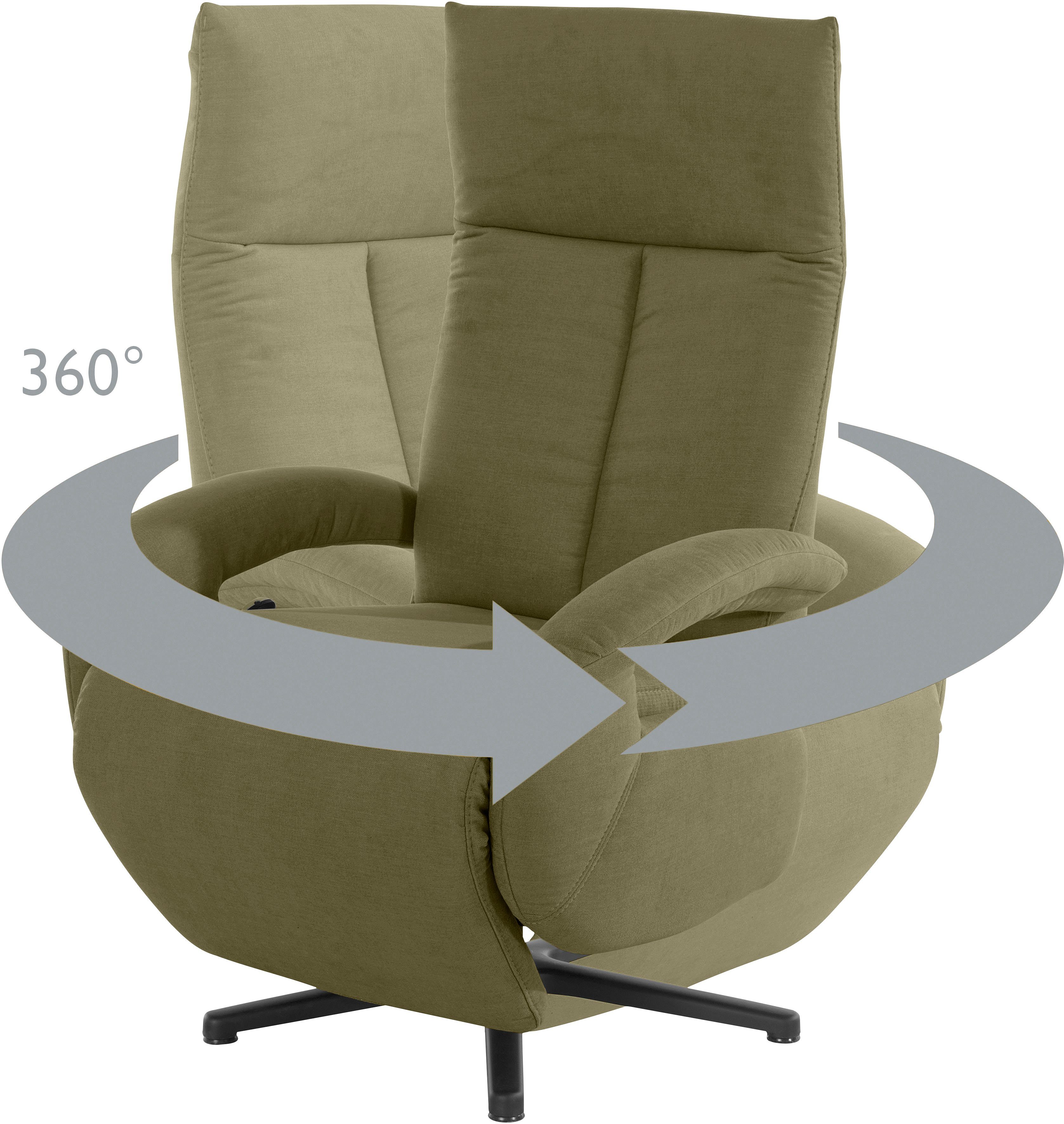 sit&more Relaxfauteuil Tycoon naar keuze handmatig, met twee motoren of met accu of met 2 motoren