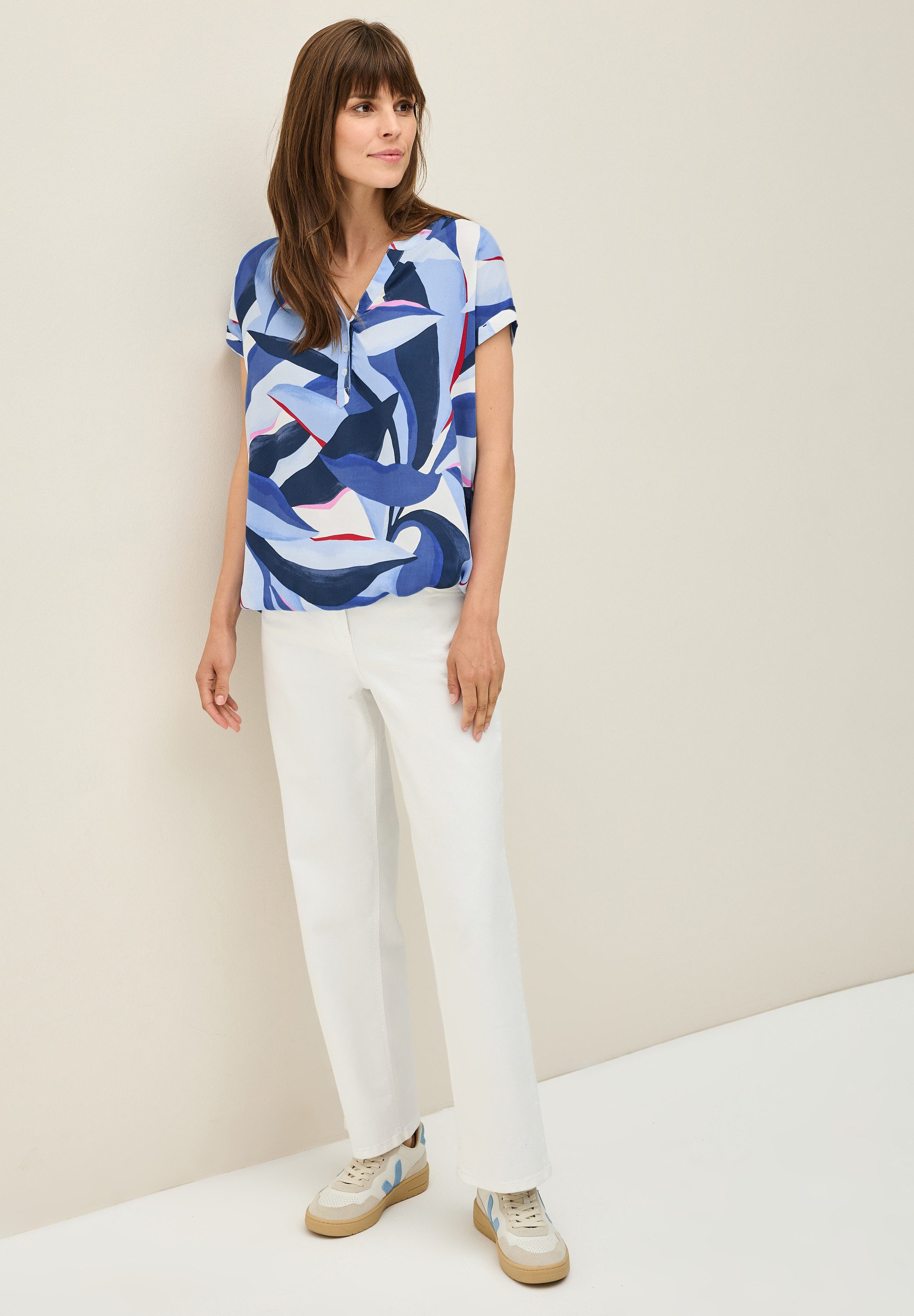 Cecil Blouse met korte mouwen met print all-over