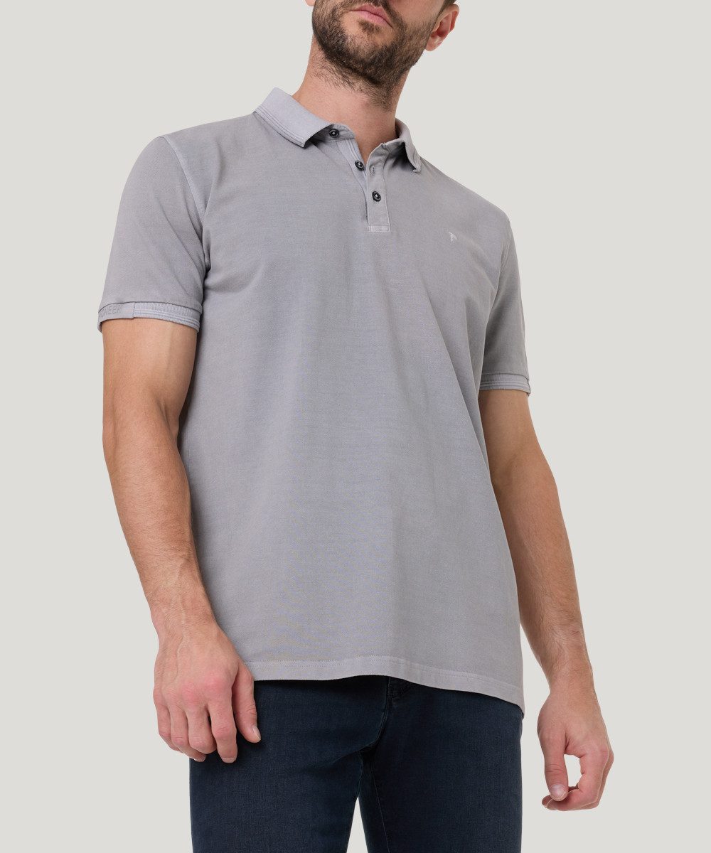 Pioneer Authentic Jeans Poloshirt met geborduurd logo