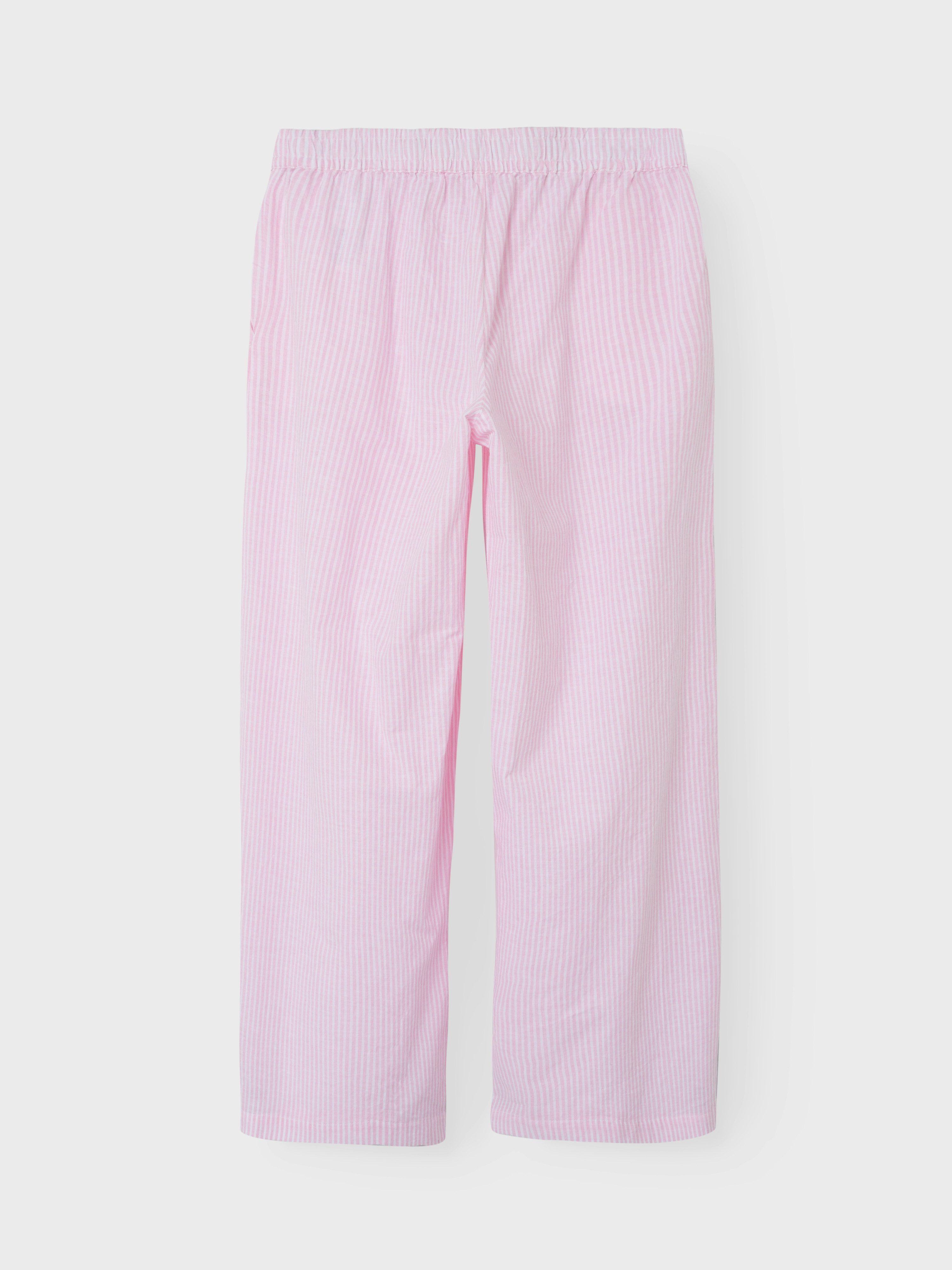 Name It Comfortbroek NKNJELA voor meisjes en jongens met wijde pijpen en elastiek