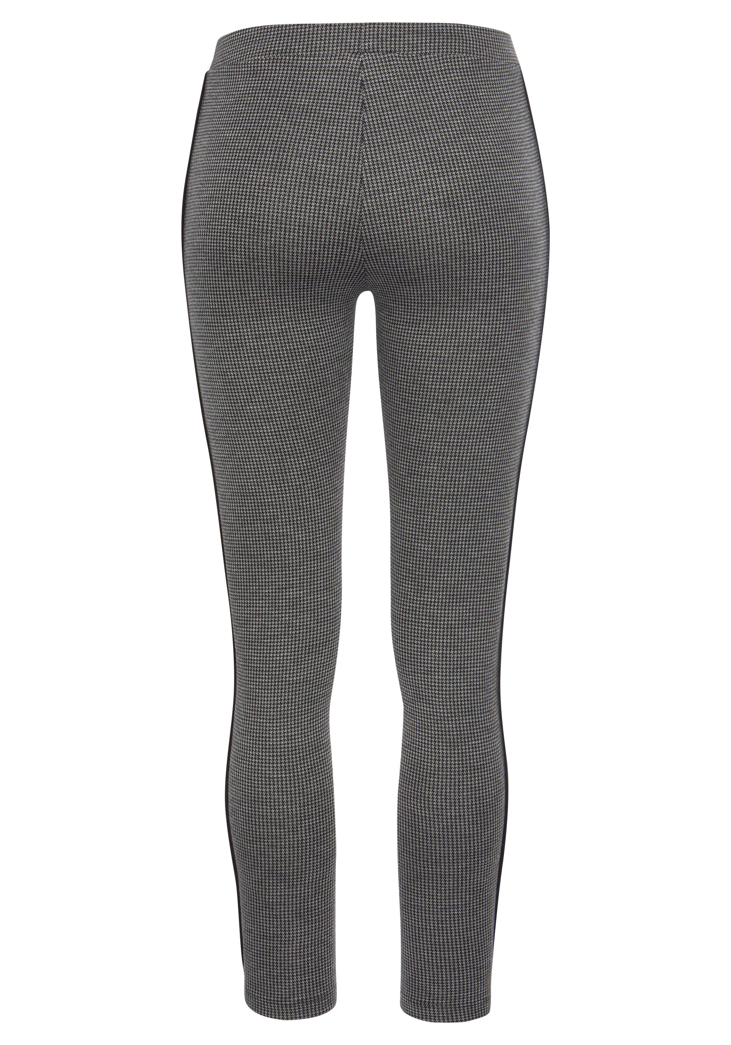 Lascana Legging met pepita motief