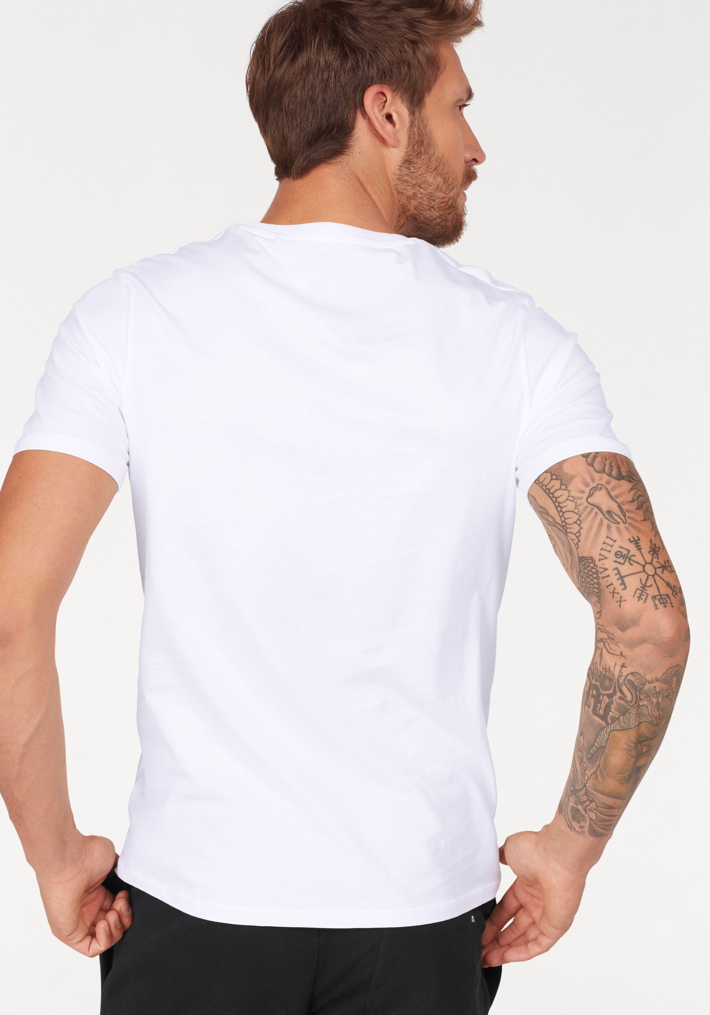 Jack & Jones Shirt met ronde hals JJECORP LOGO TEE SS CREW NECK 3PKMP NOOS (3-delig, Set van 3)