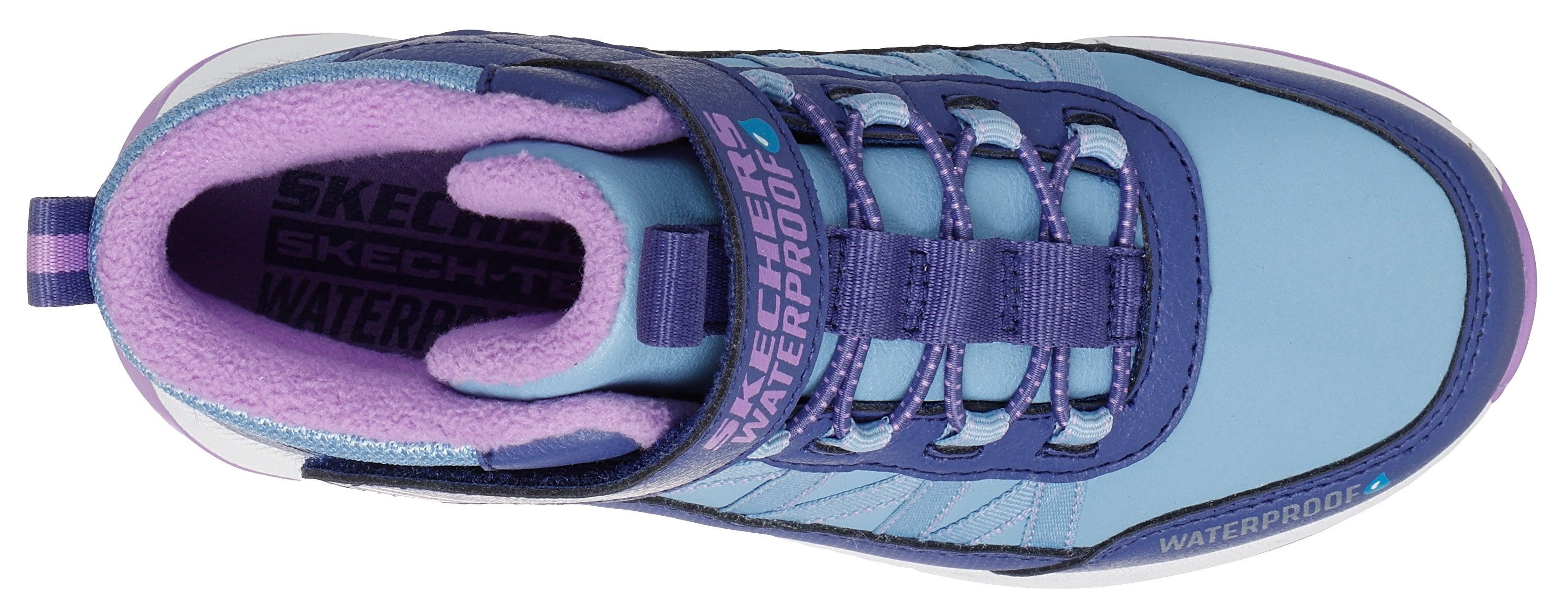 Skechers Klittenbandlaarzen STORM BLAZER Winterlaarzen, waterafstotend, maatsjabloon om te downloaden
