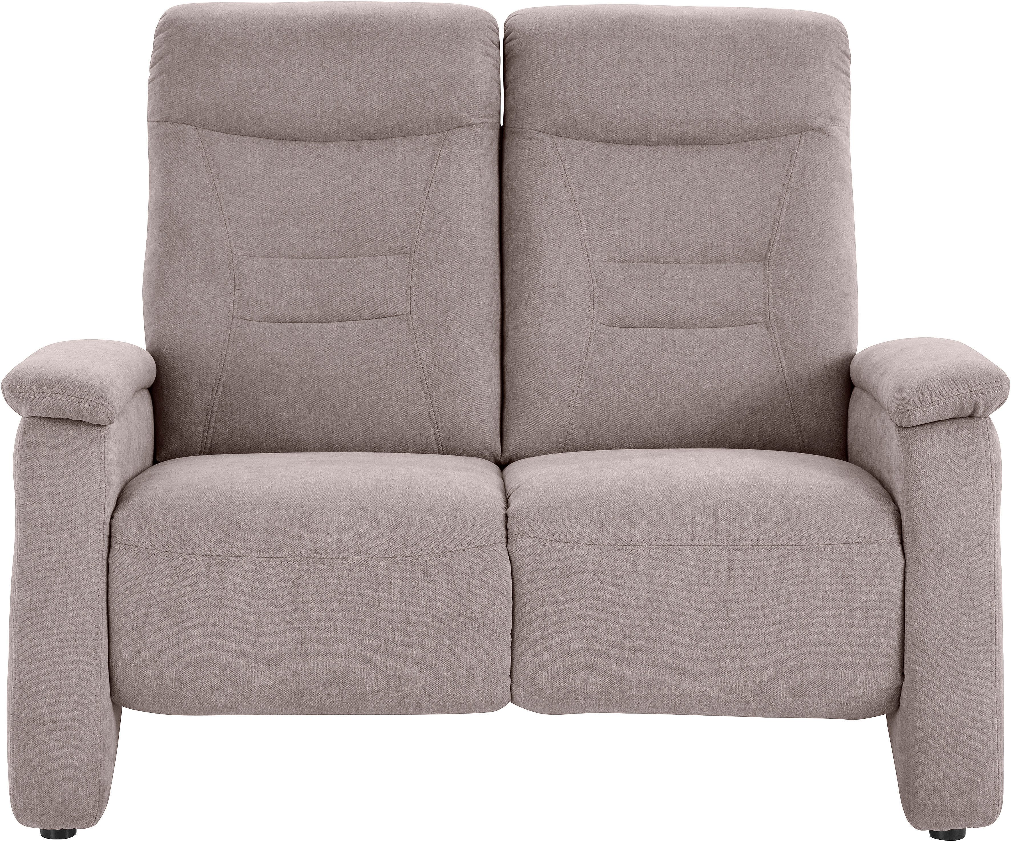 exxpo - sofa fashion 2-zitsbank Ascoli, bioscoopsofa met hoog zitcomfort, comfortabele armleuningen