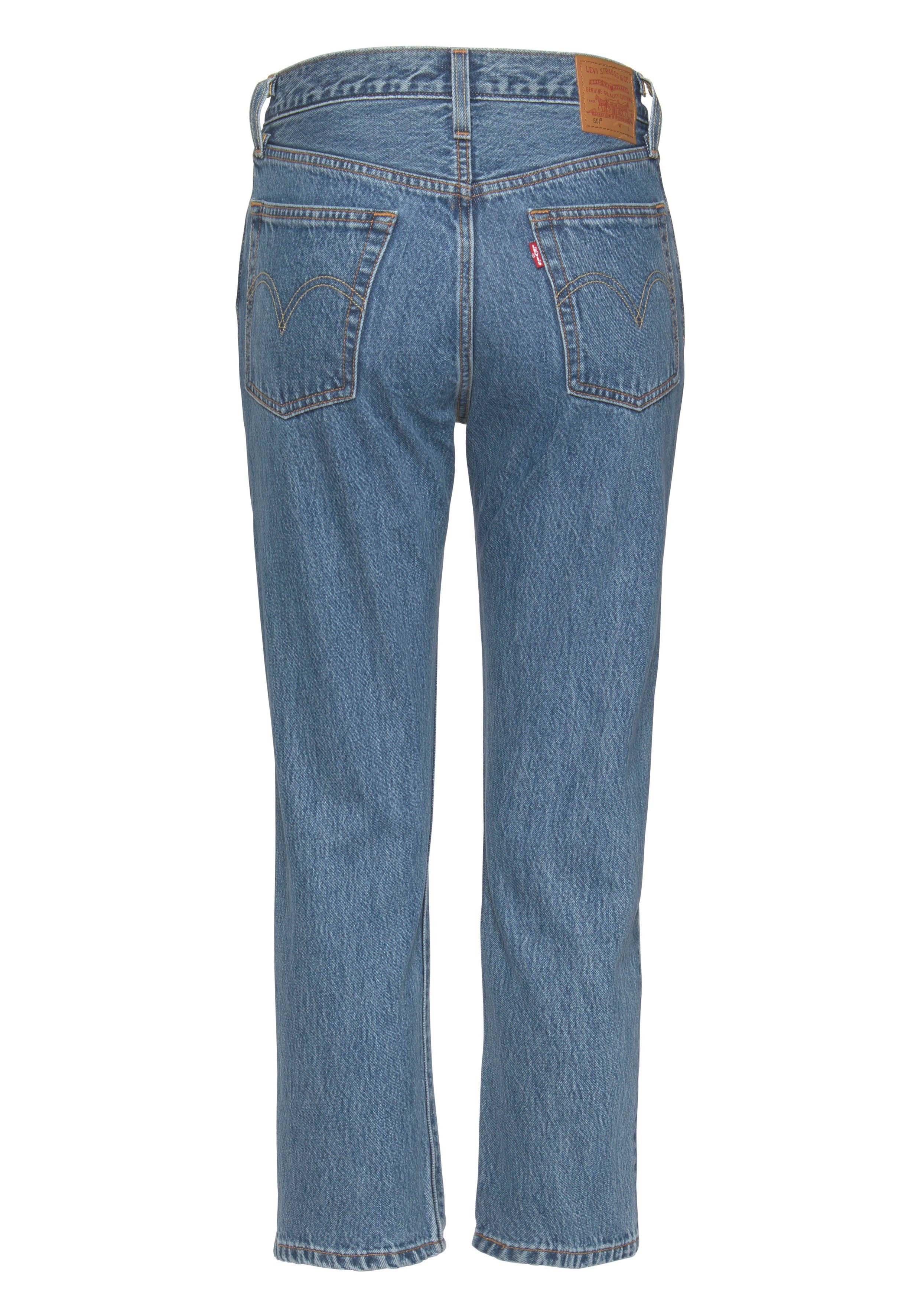 Levi's® 7/8 jeans 501 CROP 501 collectie, 5-pocket-stijl