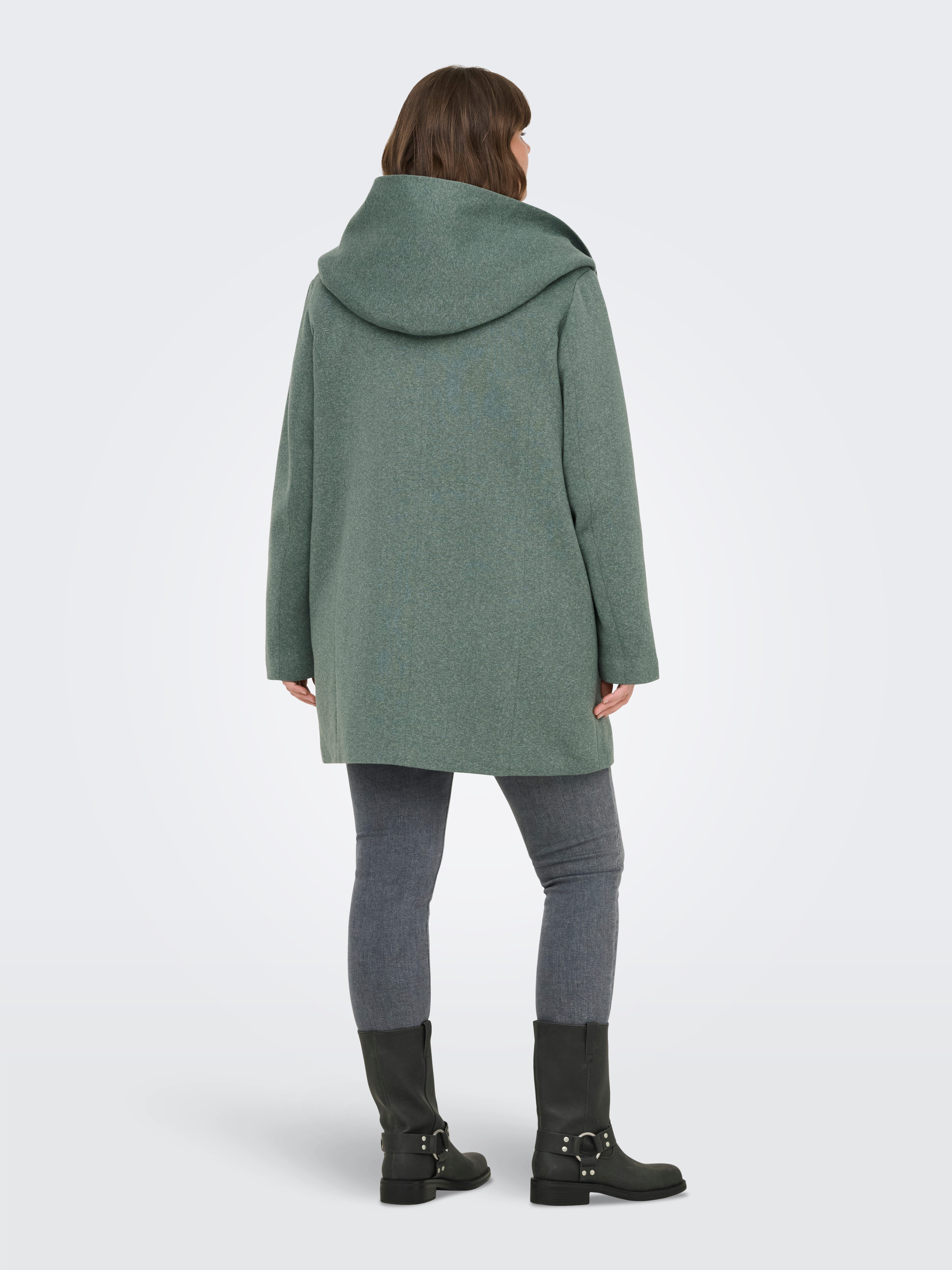 ONLY CARMAKOMA Korte jas CARSEDONA LIGHT COAT OTW NOOS