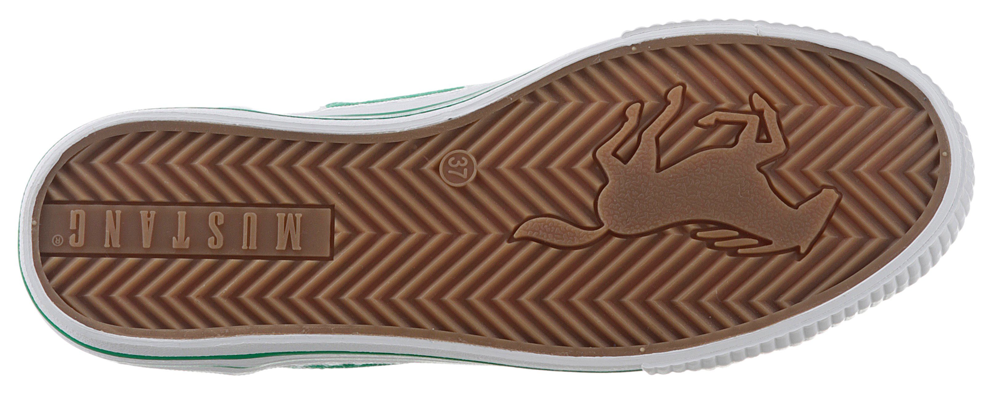 Mustang Shoes Hoge veterschoenen High-Top-Sneaker, Vrijetijdsschoen, plateau, high top-sneaker, vrijetijdsschoen met binnenrits