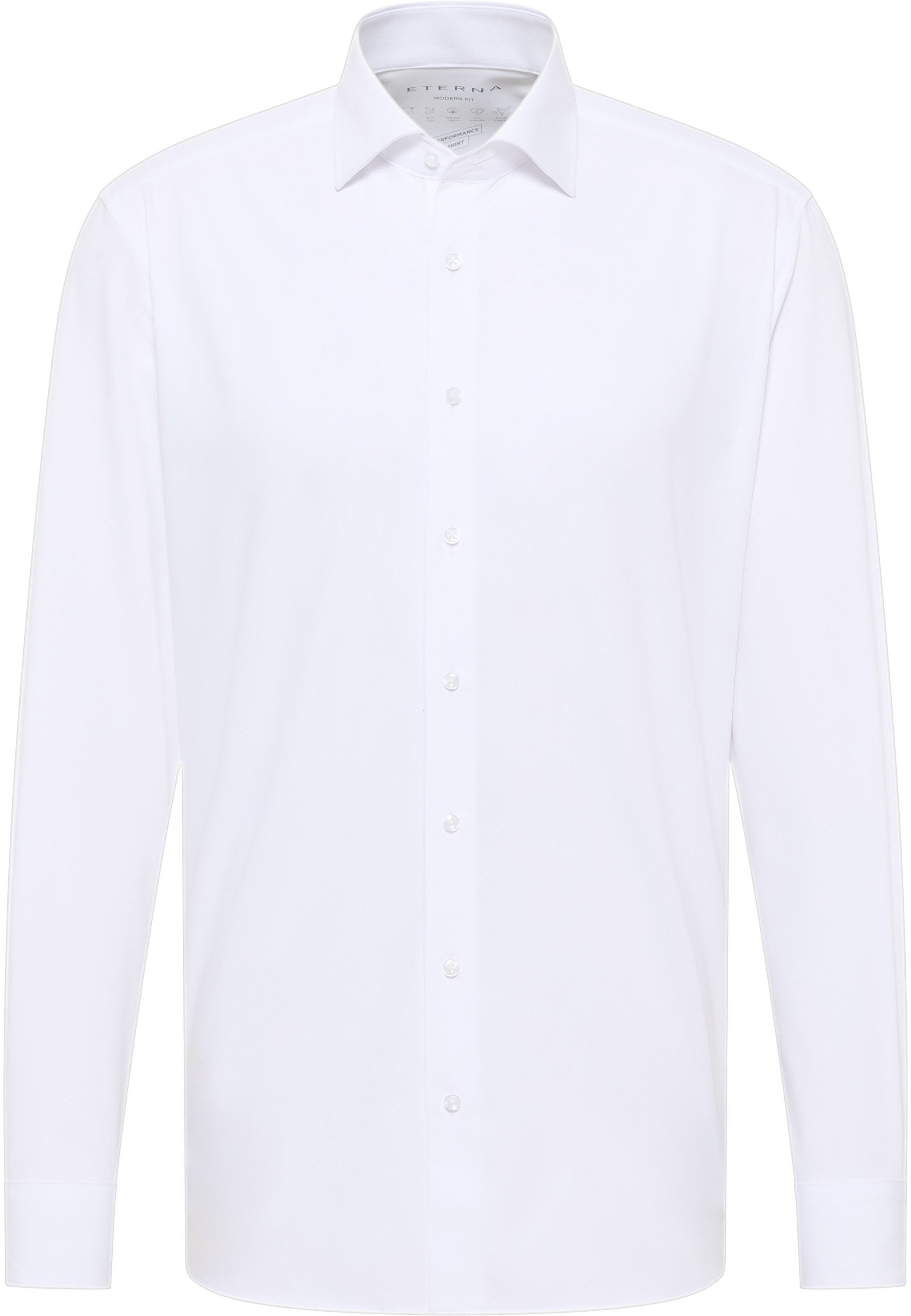 Eterna Overhemd met lange mouwen MODERN FIT NON IRON (strijkvrij)