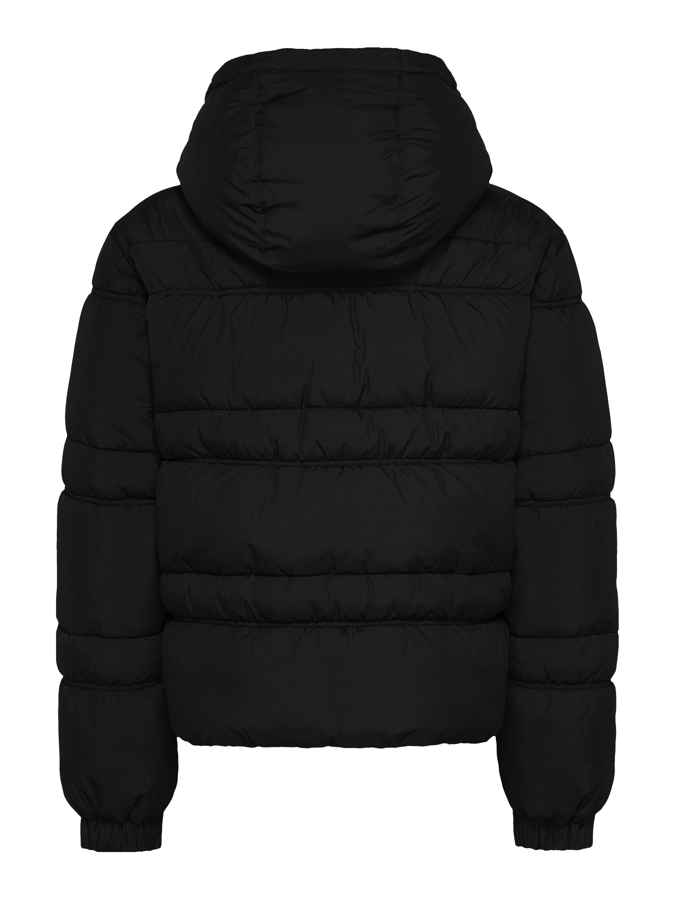 TOMMY JEANS Gewatteerde jas met een logo-opschrift