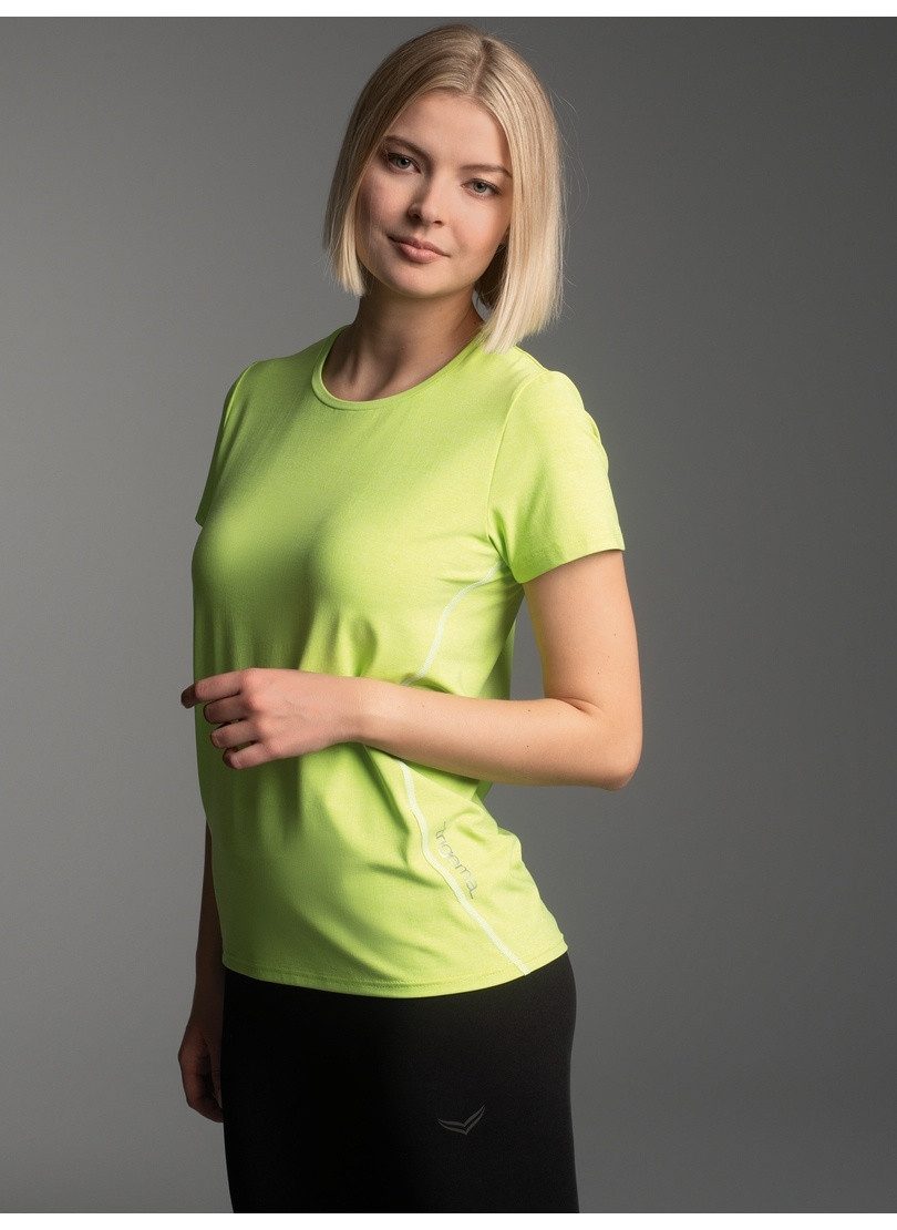 Trigema T-shirt TRIGEMA sportshirt in mêlee-look (1-delig)
