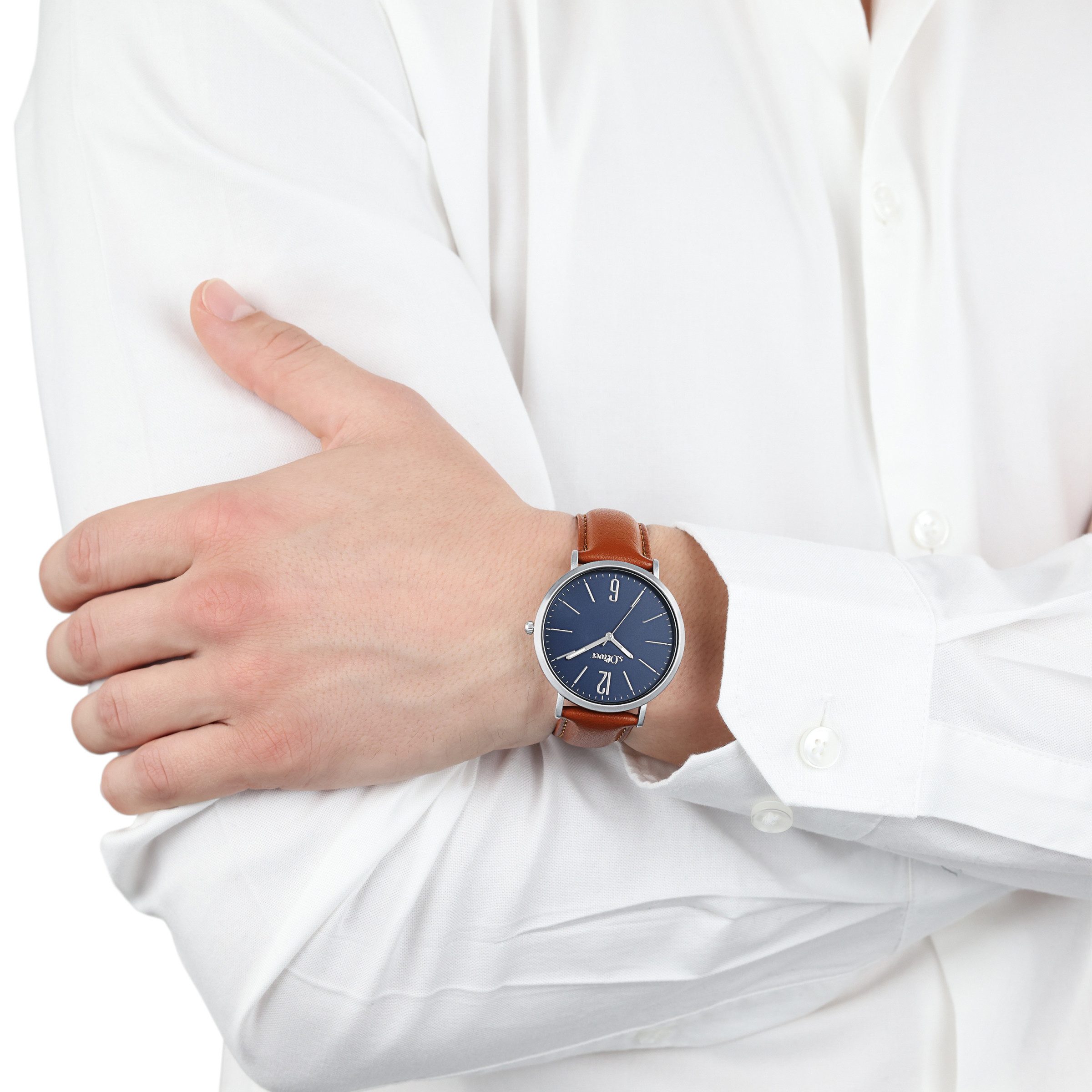 s.Oliver Kwartshorloge Horloge, herenhorloge, mineraalglas, analoog