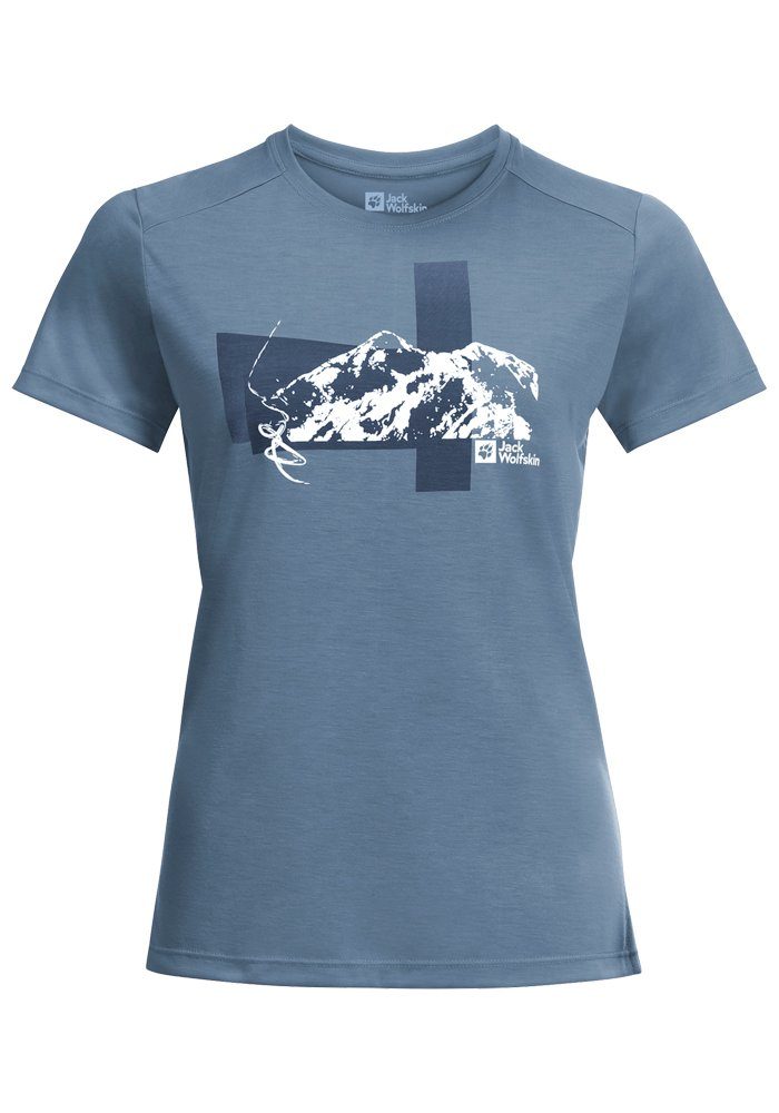 Jack Wolfskin T-shirt VONNAN S/S GRAPHIC T W