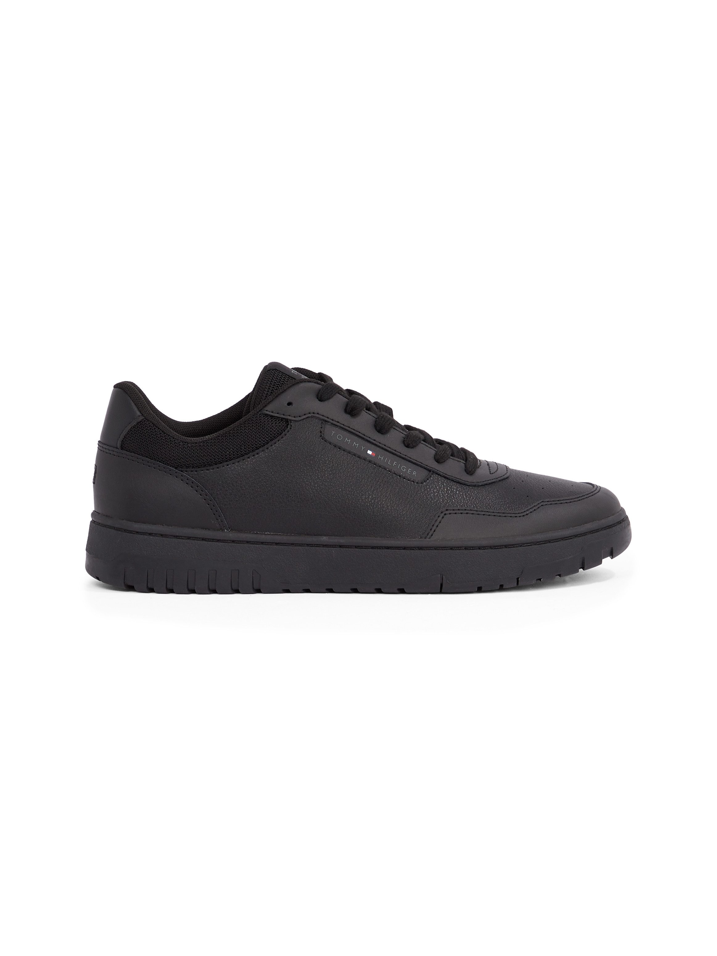 Tommy Hilfiger Plateausneakers TH BASKET CORE LITE LTH , vrijetijdsschoen, veterschoen, lage schoen met gevoerde schacht