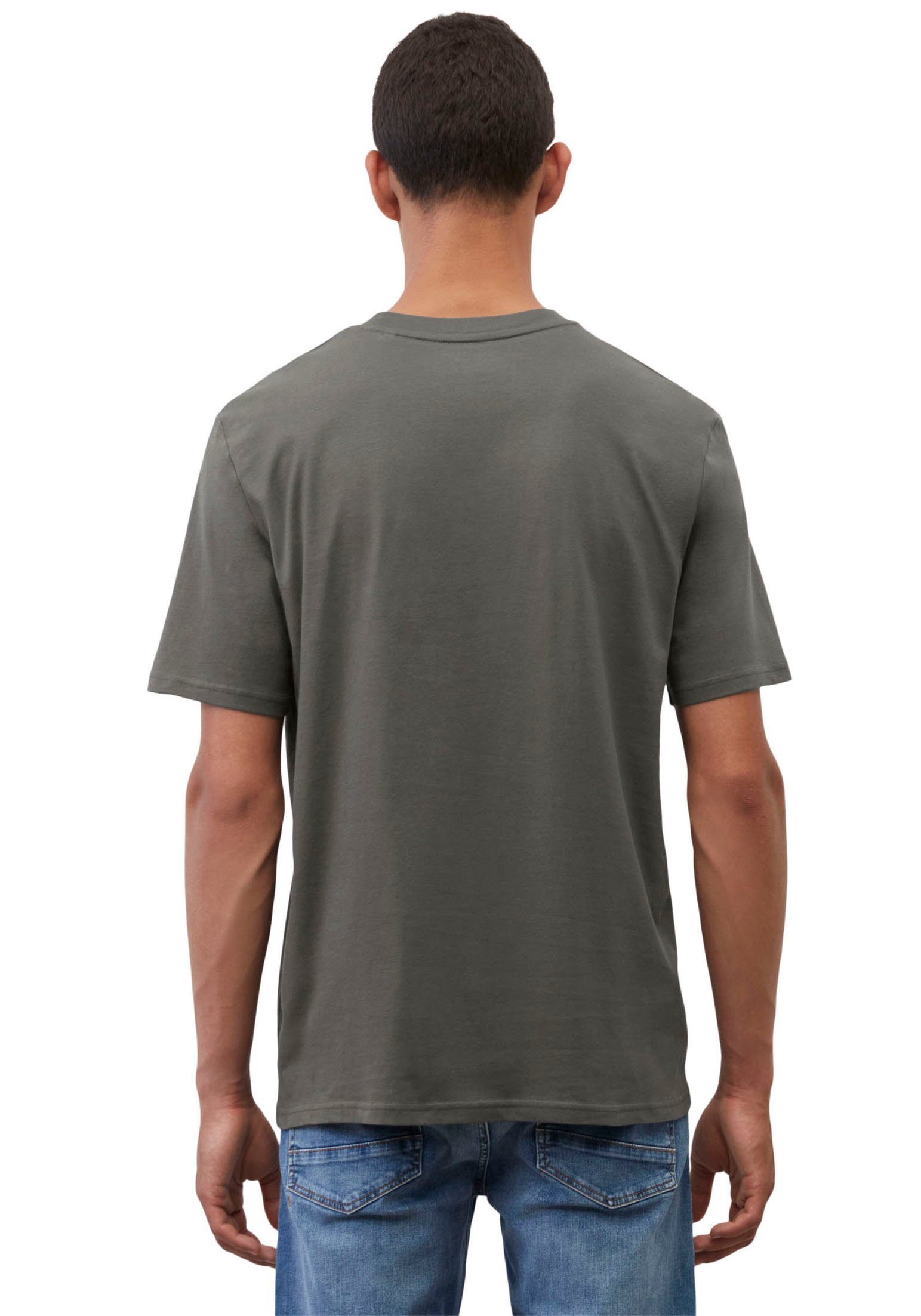 Marc O'Polo T-shirt Logo-T-shirt van bio-katoen