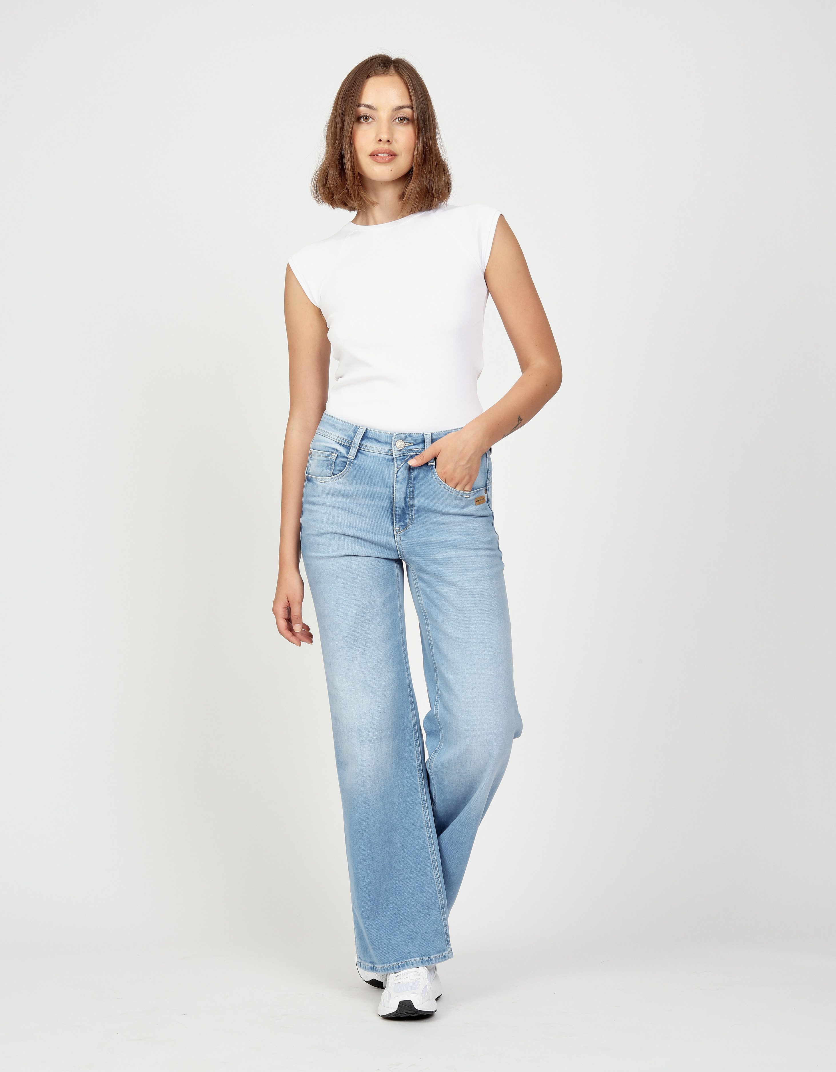 GANG Wijde jeans 94AMELIE WIDE