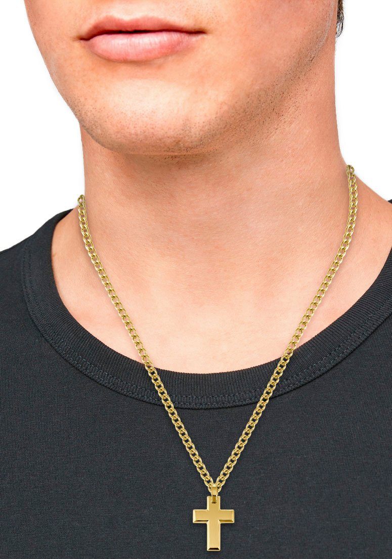 s.Oliver Ketting met hanger Kruis 2036868 Roestvrij staal