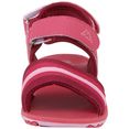 kappa sandalen met twee in wijdte verstelbare klittenbandsluitingen roze