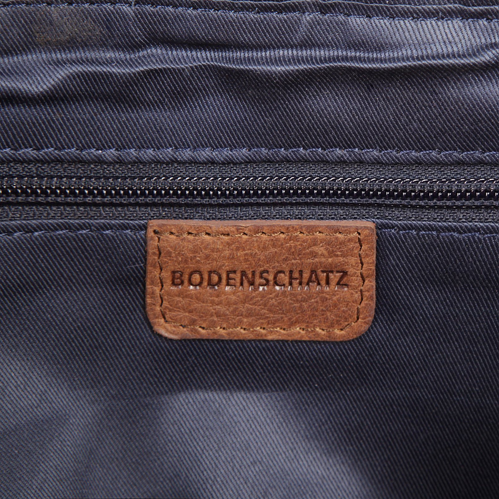 BODENSCHATZ Messenger Bag echt leder