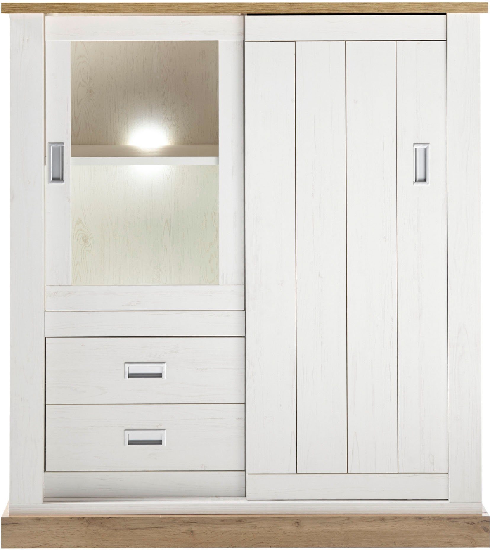 Home affaire Highboard Orlando Hoogte ca. 140 cm