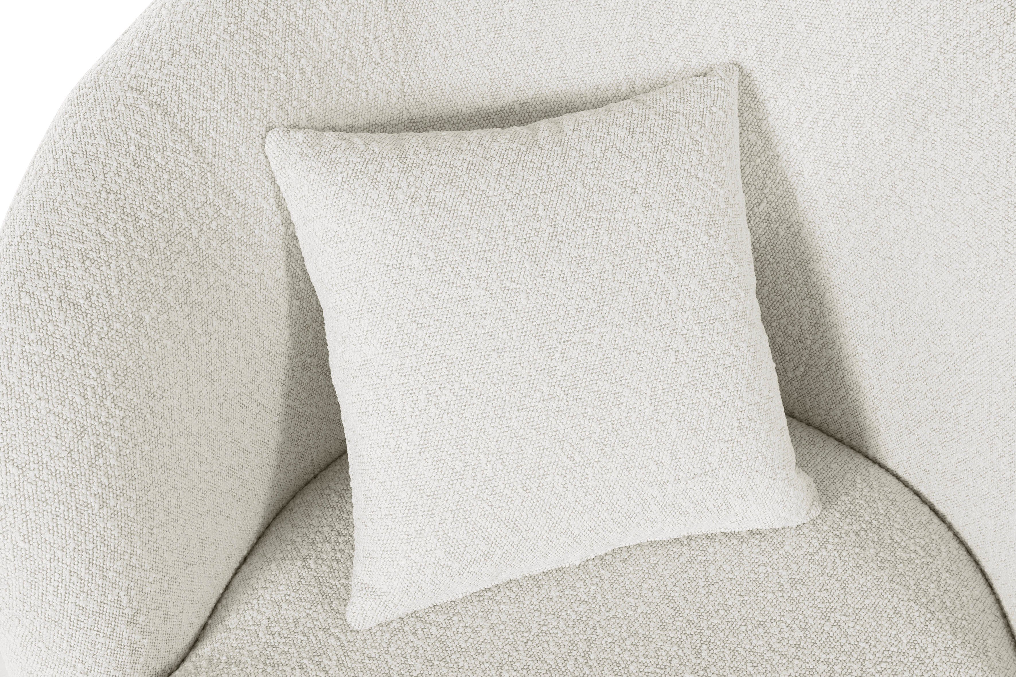LeGer Home by Lena Gercke Draaibare fauteuil Dilara Stoel afgeronde rugleuning en front, in 3 stofkwaliteiten