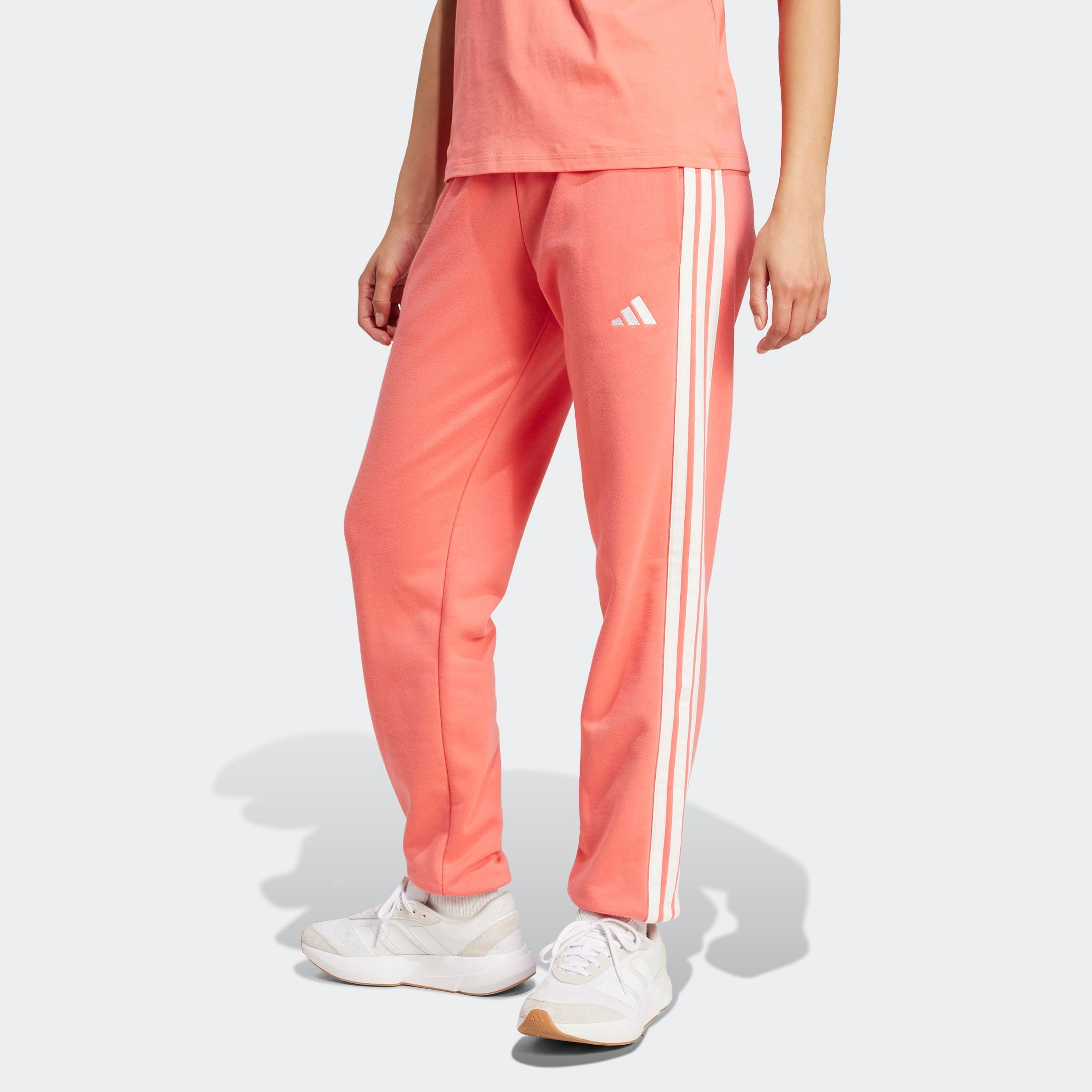 adidas Sportswear Sportbroek W 3S FT CF PT van zacht french terry materiaal (1-delig)