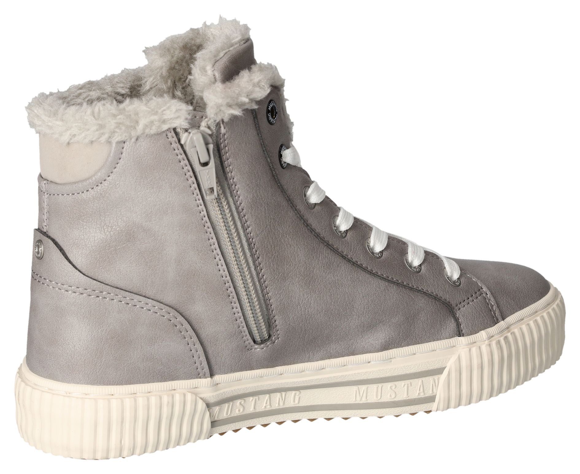 Mustang Shoes Winterlaarzen , high top sneakers, veterschoenen met plateauzool