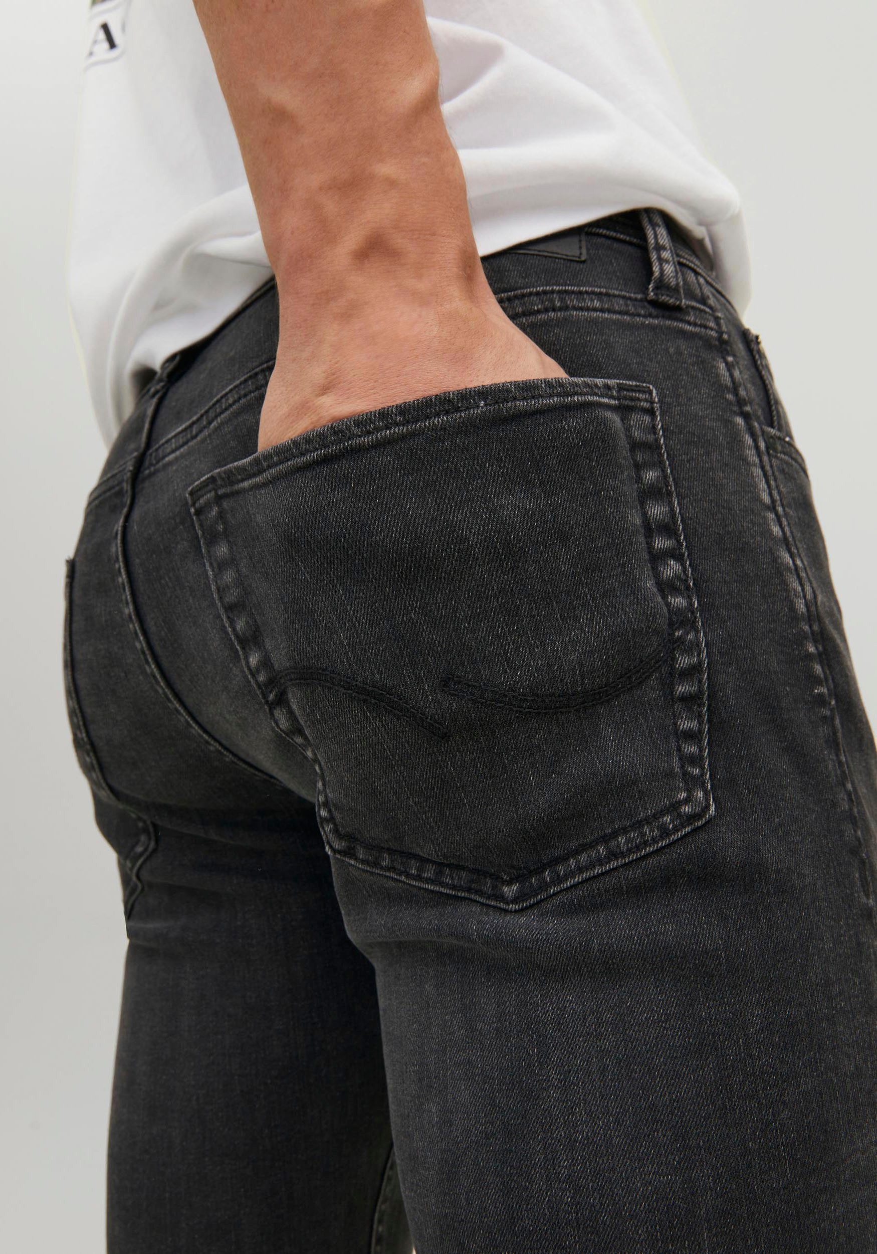 Jack & Jones Slim fit jeans JJIGLENN – Jeans met stretch en figuuraccentuerende silhouet