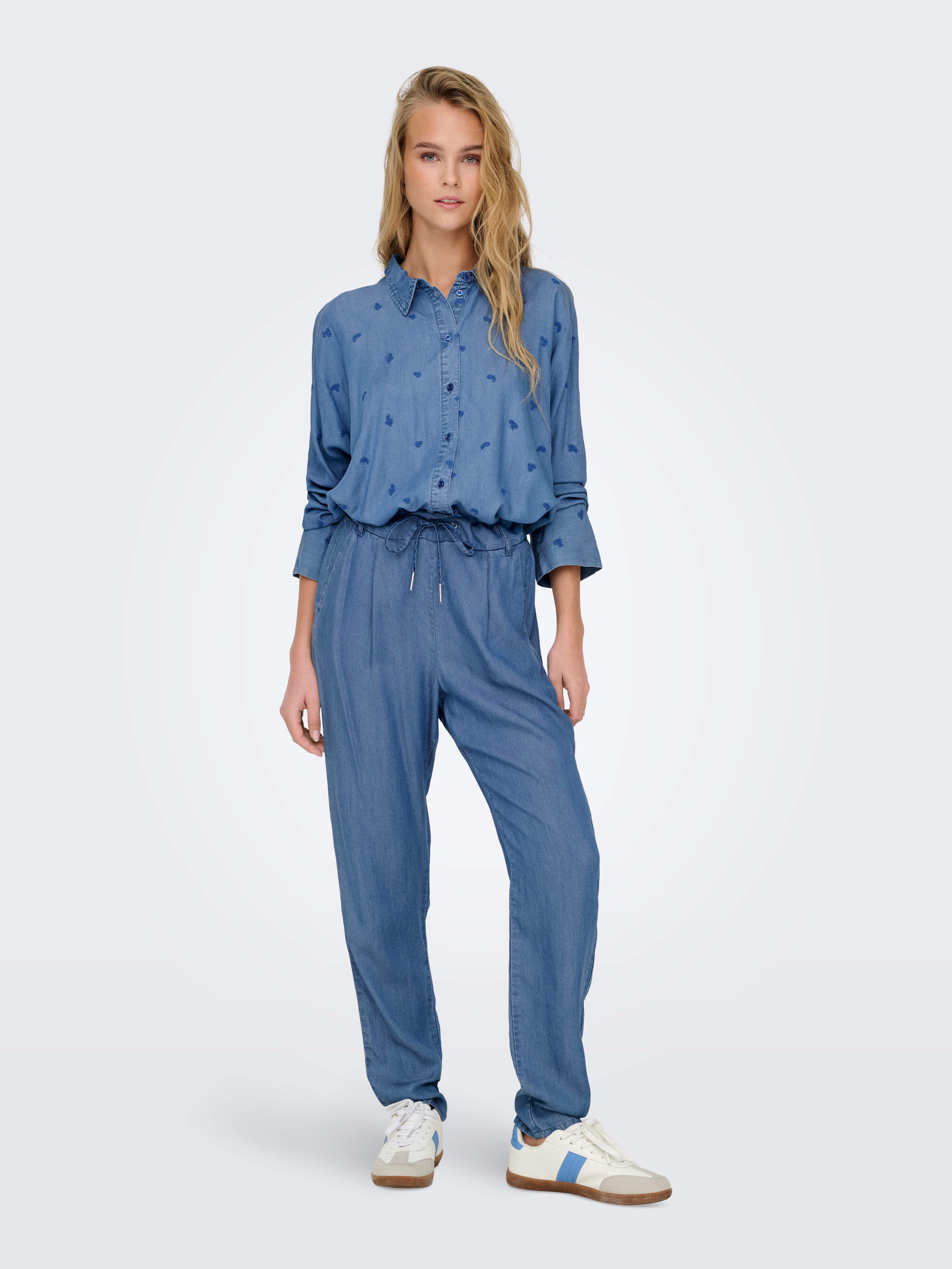 Only Joggingbroek ONLPOPTRASH CHARIS LIFE PANT CC WVN