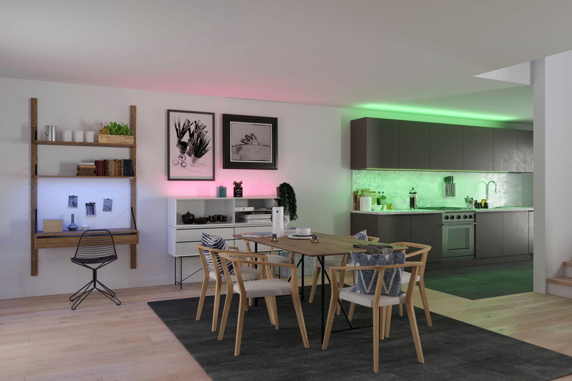 Paulmann Led-strepen SimpLED Full-Line COB Basisset 3m 22W RGB 990lm (1 stuk)