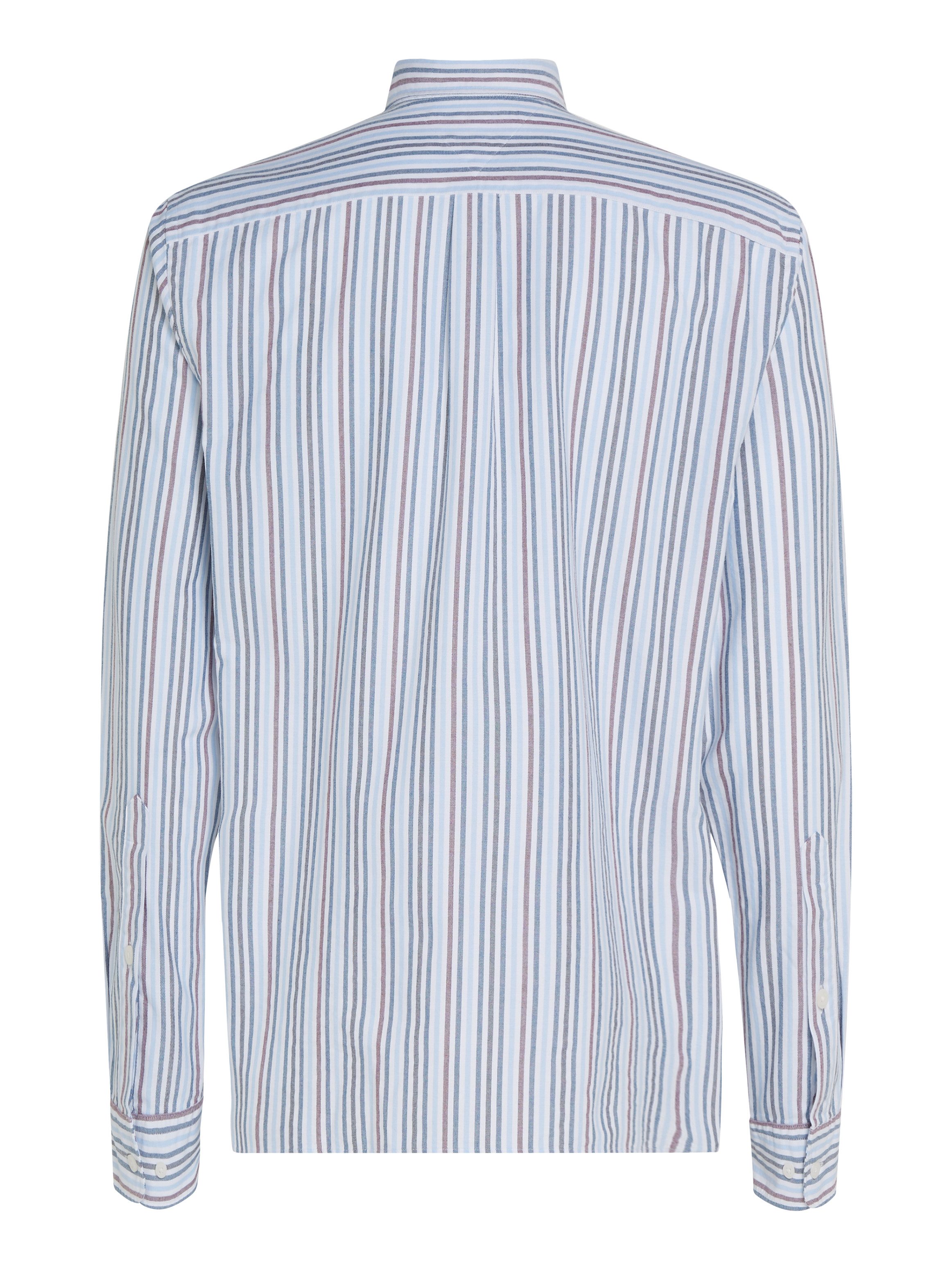 Tommy Hilfiger Overhemd met lange mouwen MULTI STRIPE OXFORD RF SHIRT