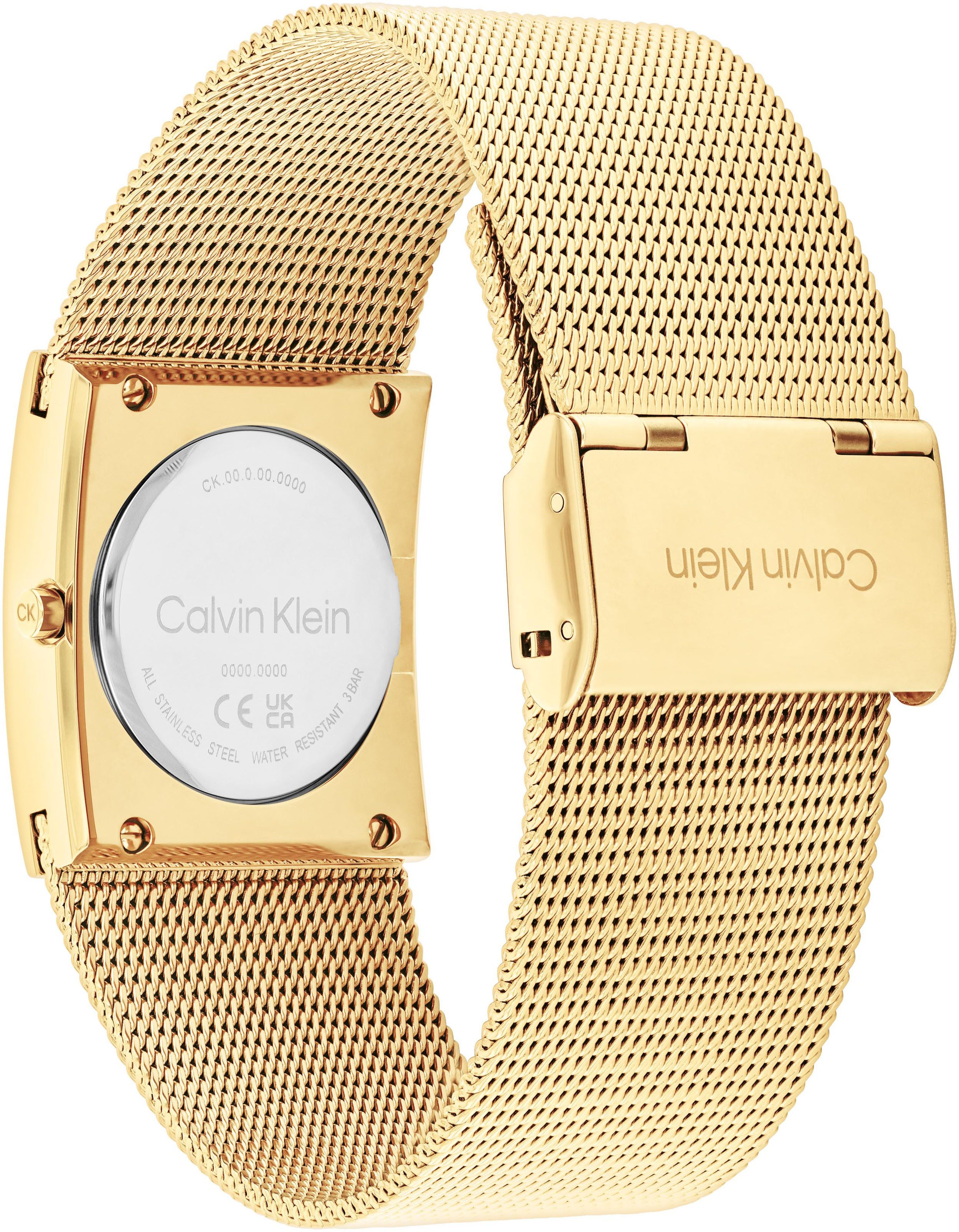 Calvin Klein Kwartshorloge CK PULSE Horloge, dameshorloge, analoog, stalen armband