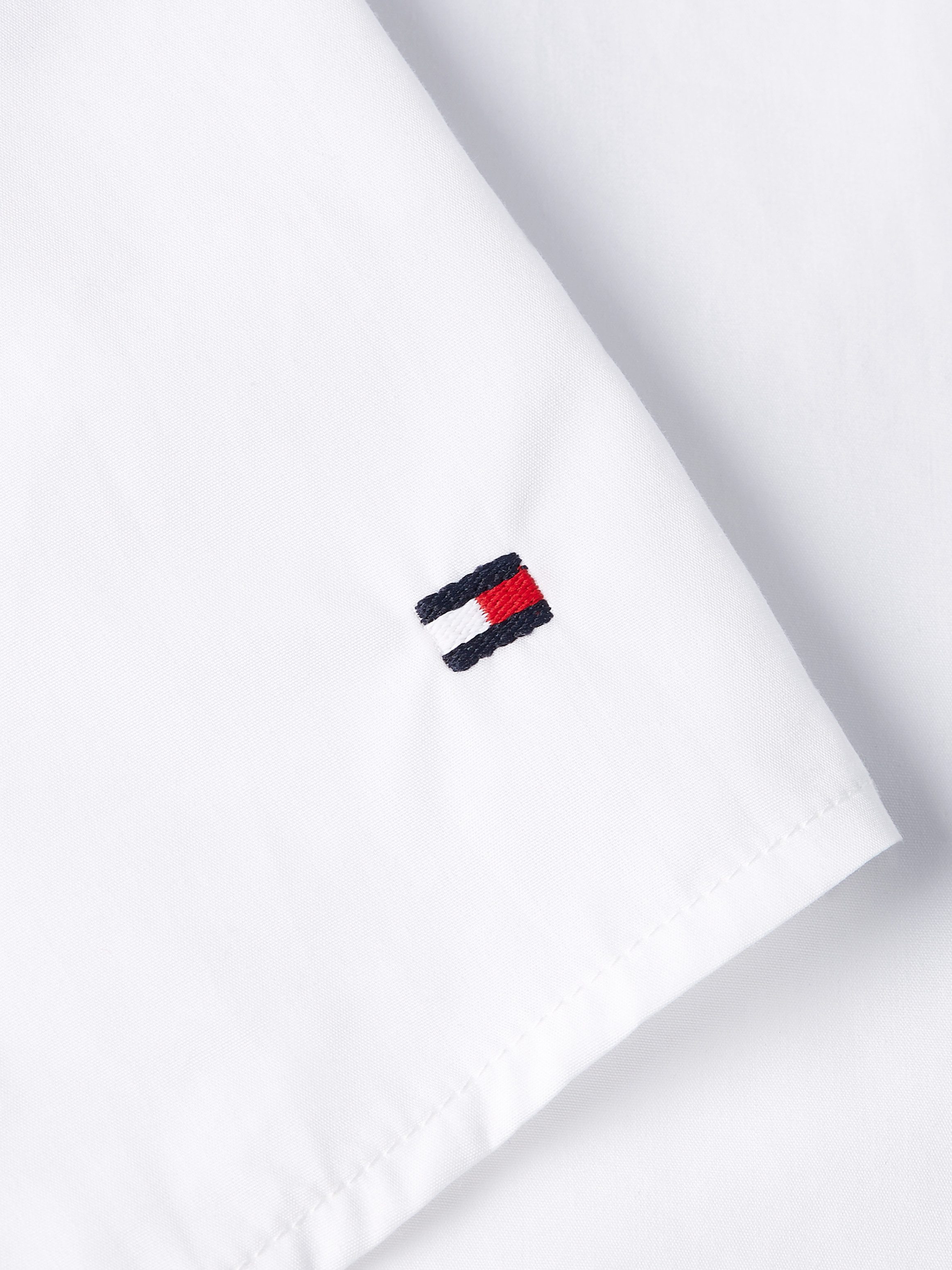 Tommy Hilfiger Shirtblouse COTTON FRILL RELAXED SHIRT